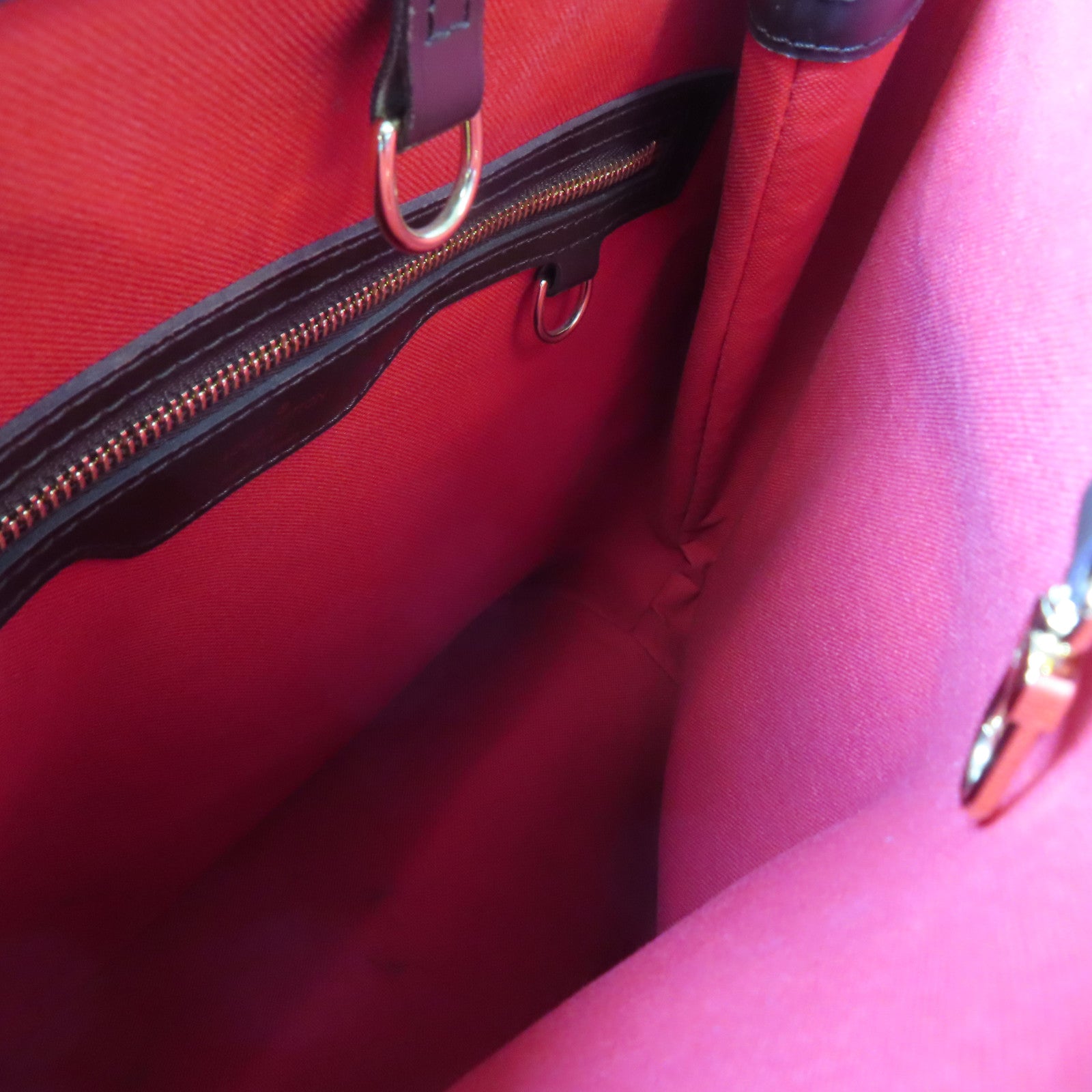 LOUIS VUITTON **【激減優惠】Damier Cabas Rivington金扣肩背袋啡色
