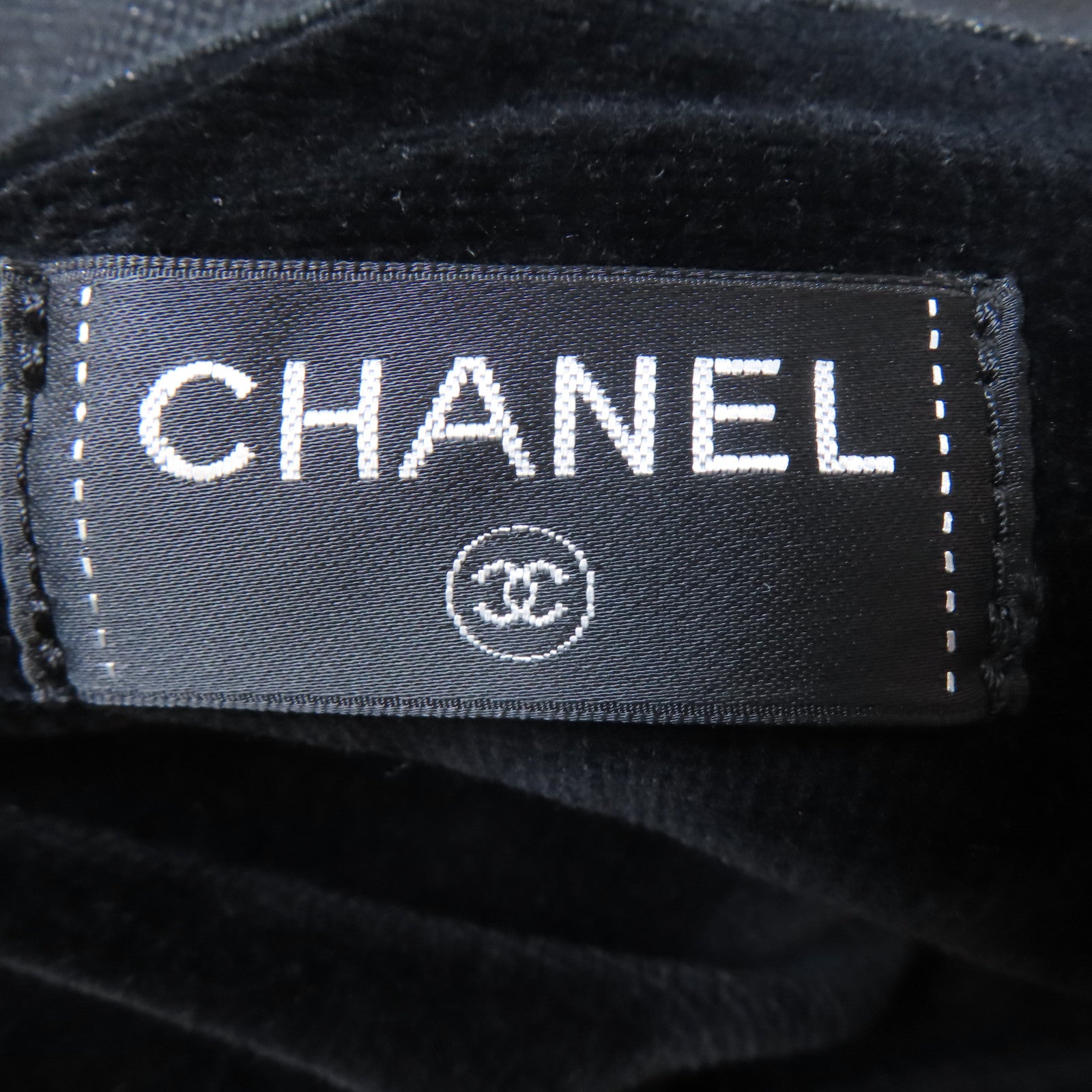 CHANEL **【激減優惠】棉質Beach Bag手挽袋黑色