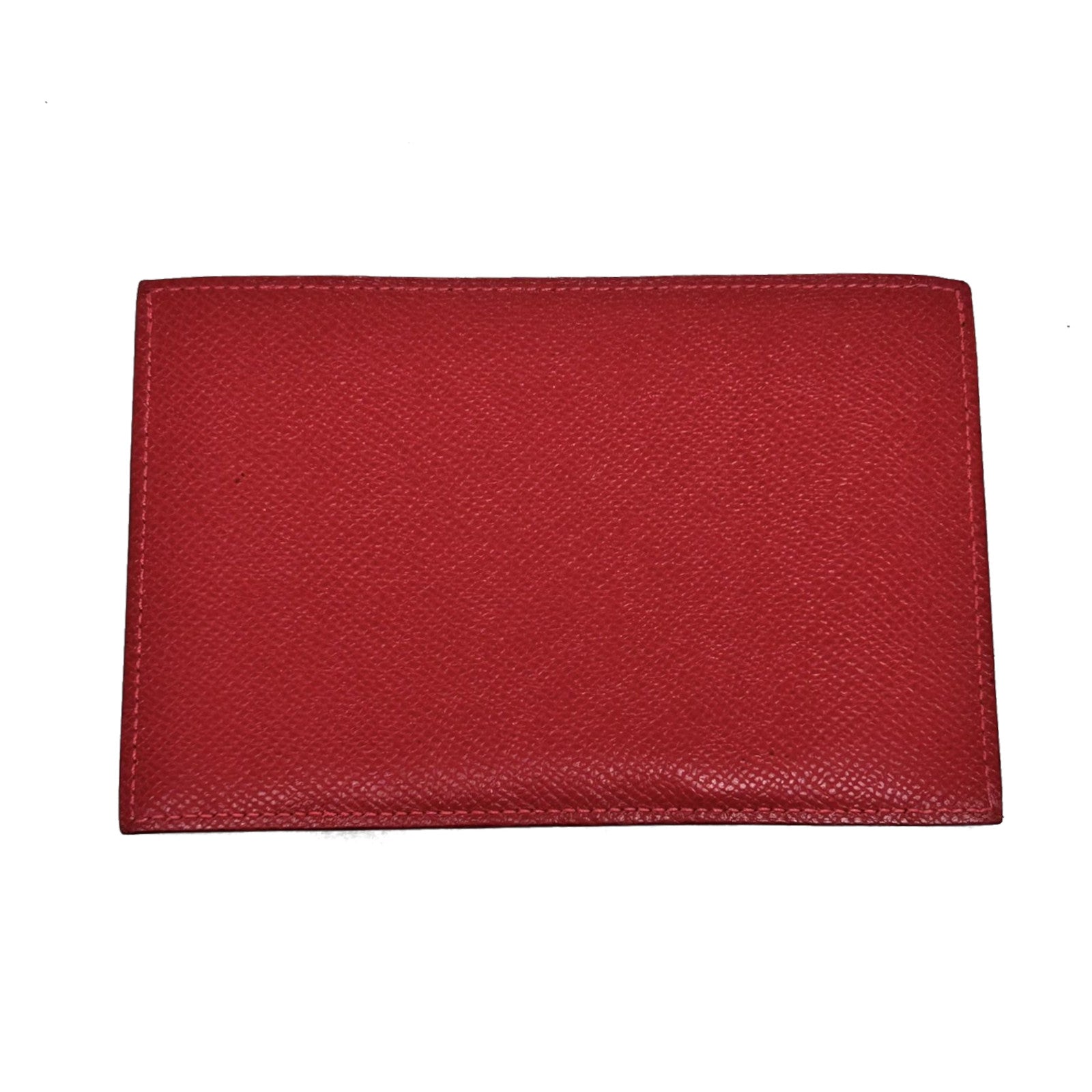 HERMES Epsom皮革Card Case卡片套Rouge Garance/紅色