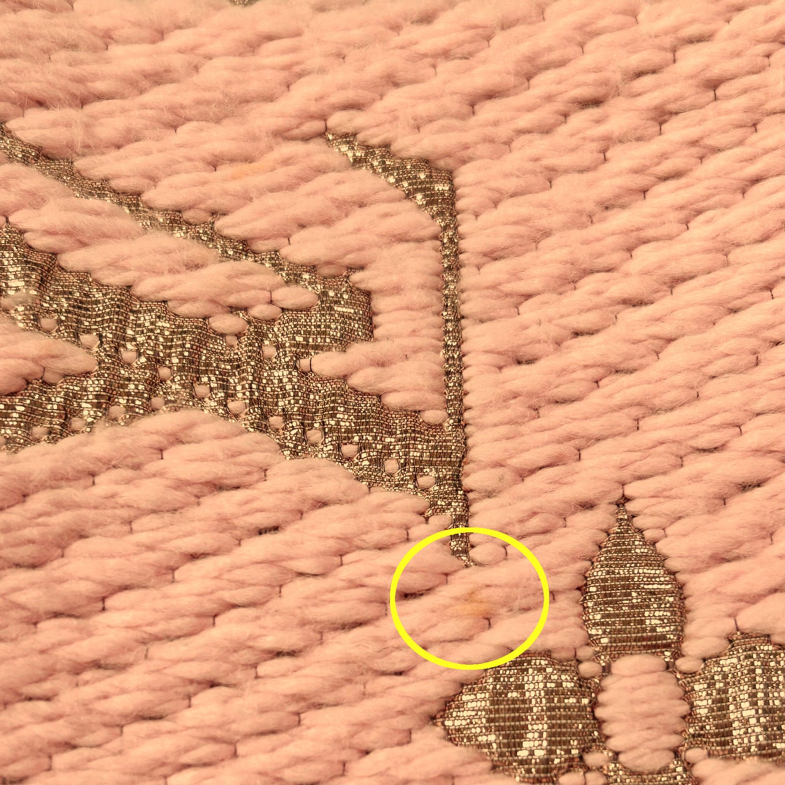 LOUIS VUITTON 羊毛/絲質Scarf頸巾粉紅色