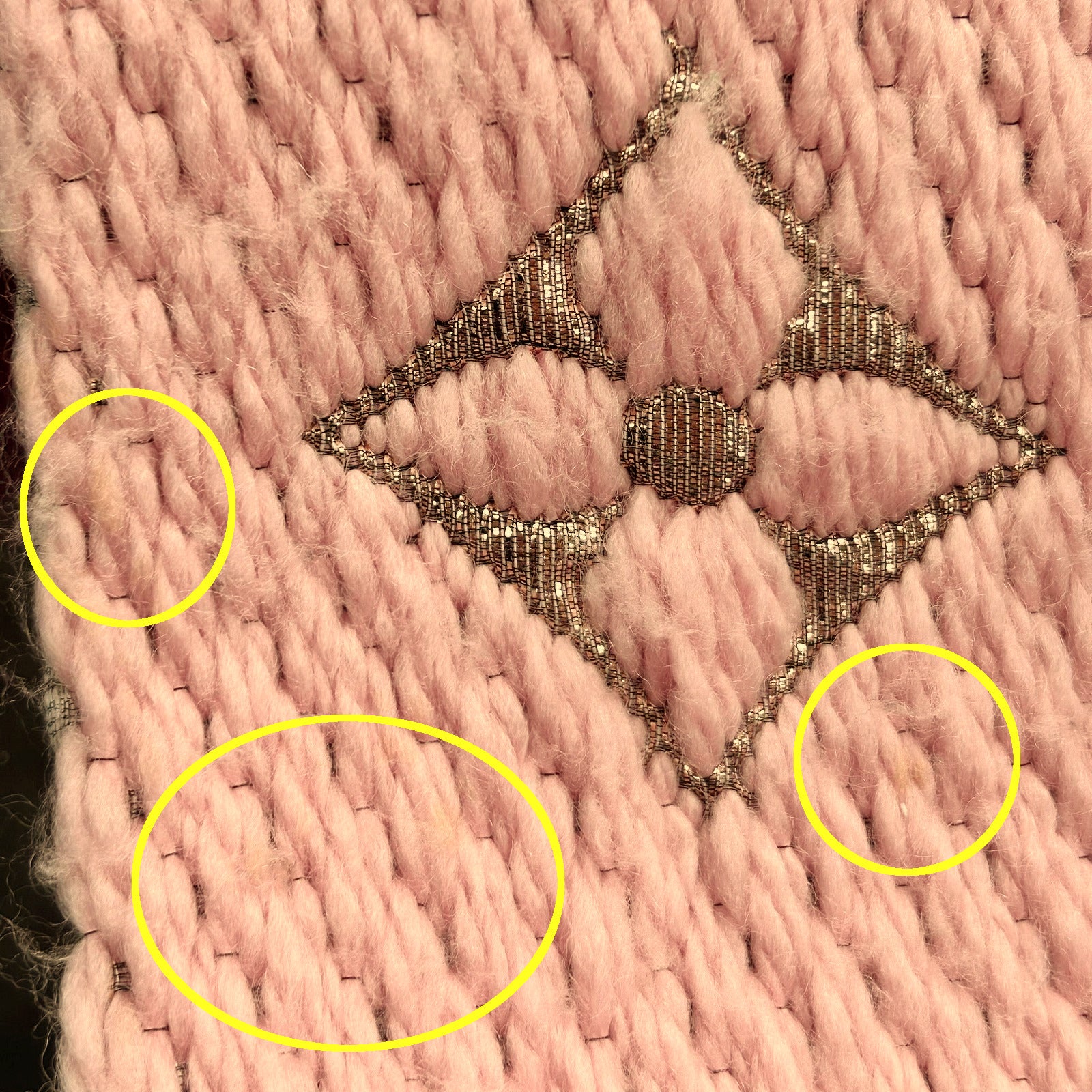 LOUIS VUITTON 羊毛/絲質Scarf頸巾粉紅色