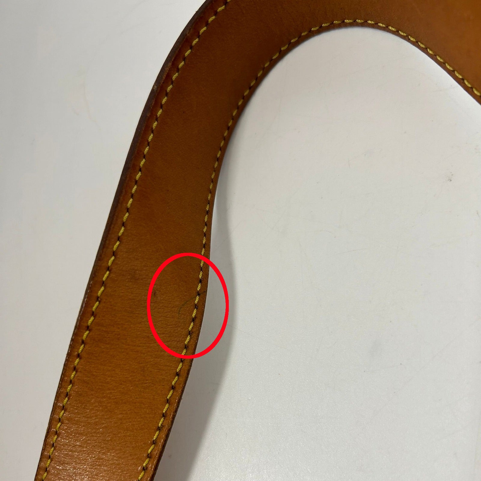 LOUIS VUITTON Monogram Pochette Croissant金扣肩背袋啡色