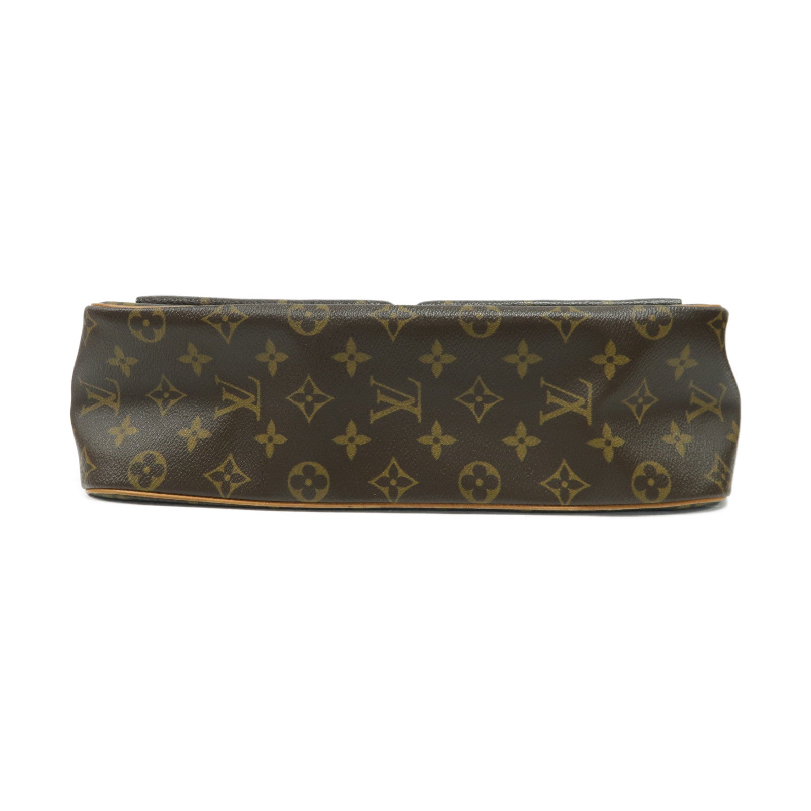 LOUIS VUITTON Monogram Multipli Cite金扣肩背袋啡色