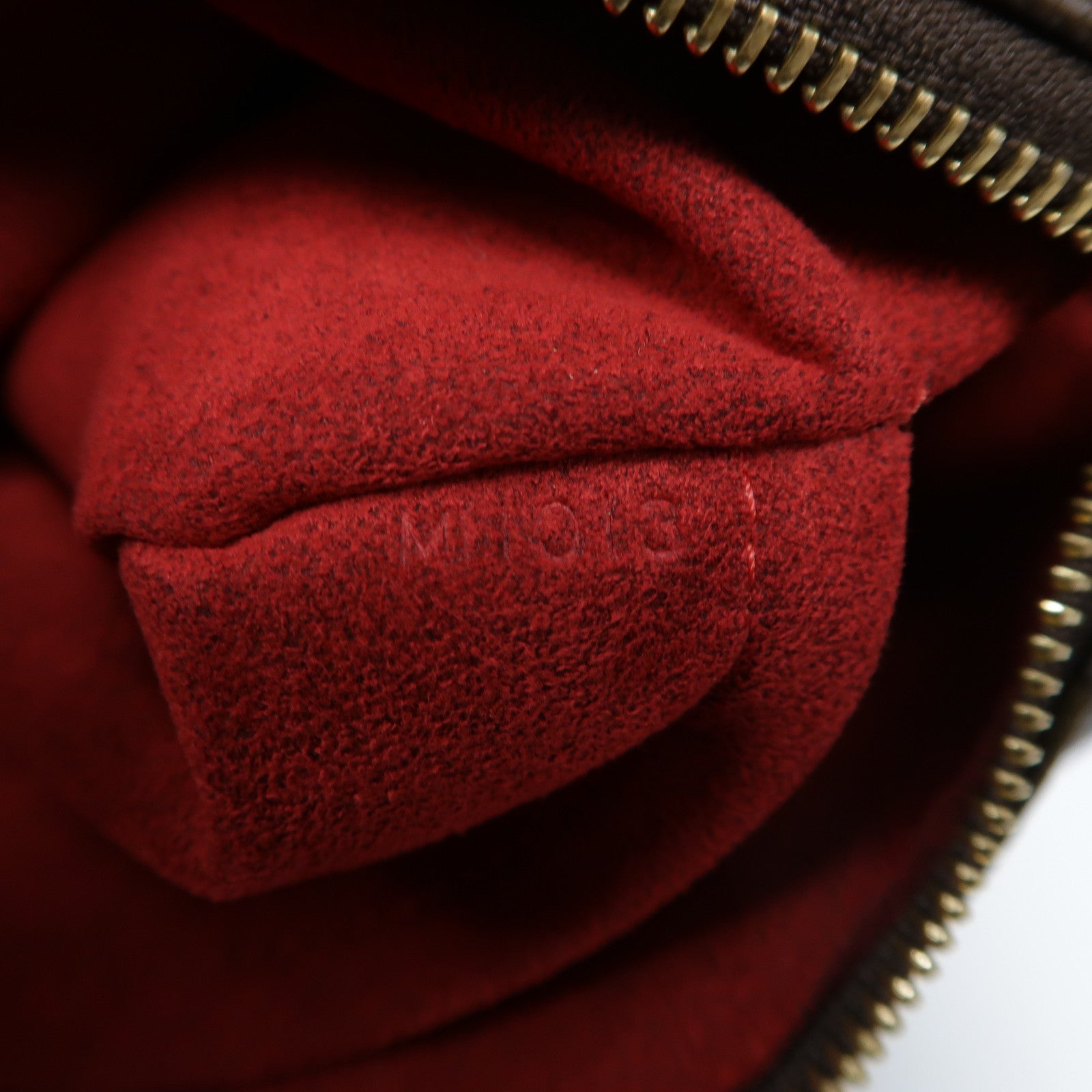 LOUIS VUITTON Monogram Multipli Cite金扣肩背袋啡色