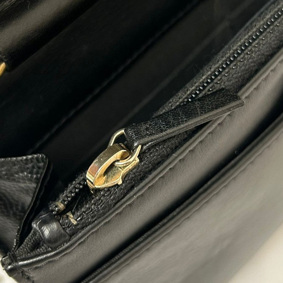 CHANEL 牛皮皮革WOC Wallet On Chain金扣鏈帶肩背袋