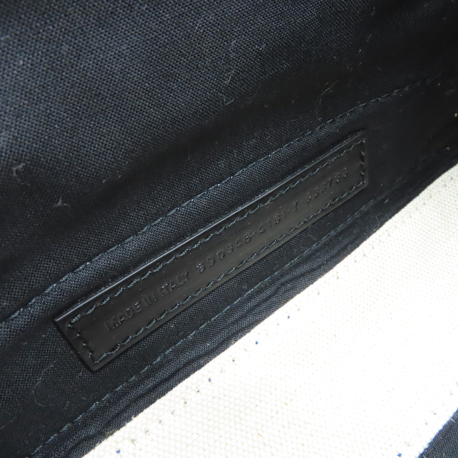 BALENCIAGA 【激減優惠】帆布Cabas XS 2Way Shoulder Bag銀扣手挽肩背兩用袋藍色/米白色