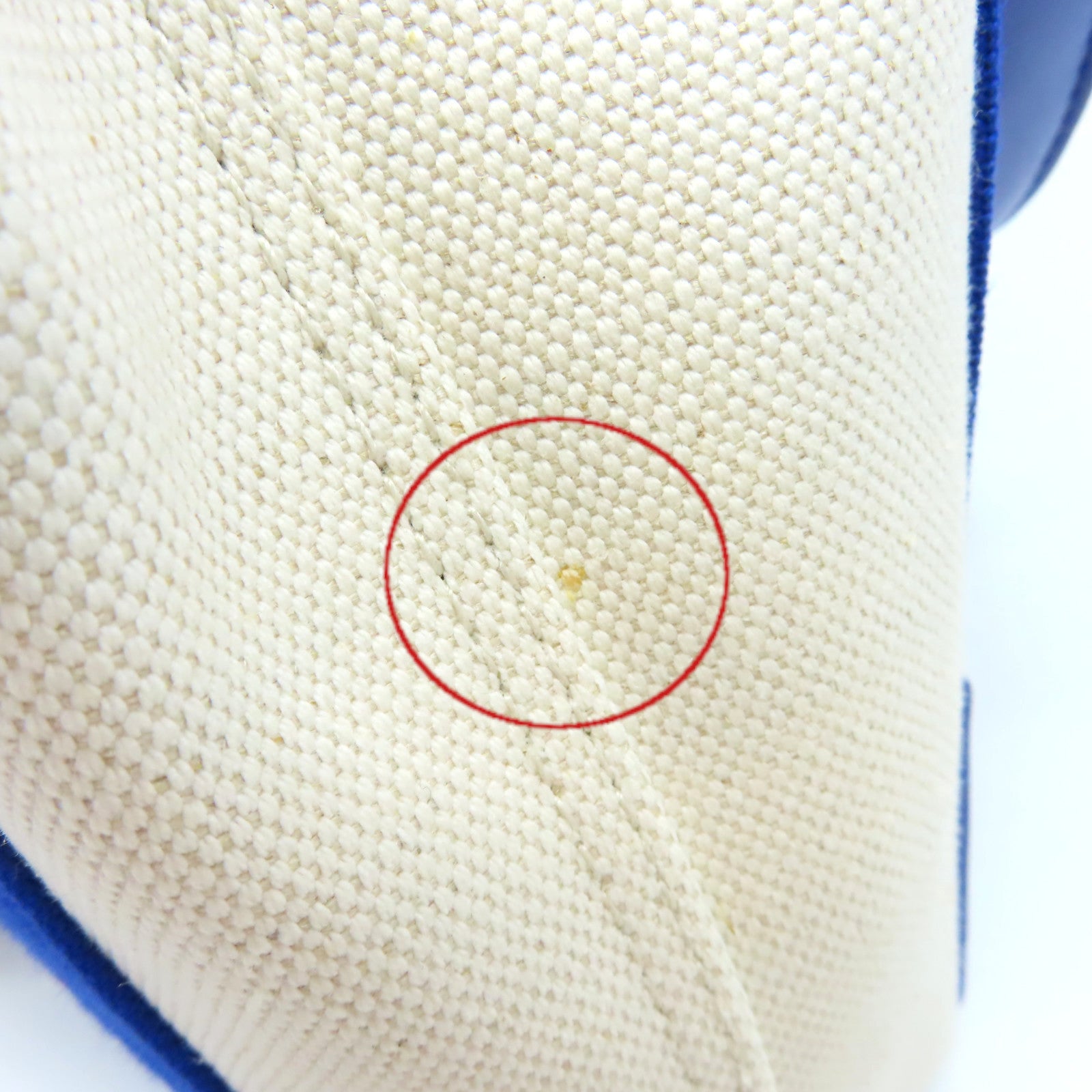 BALENCIAGA 【激減優惠】帆布Cabas XS 2Way Shoulder Bag銀扣手挽肩背兩用袋藍色/米白色