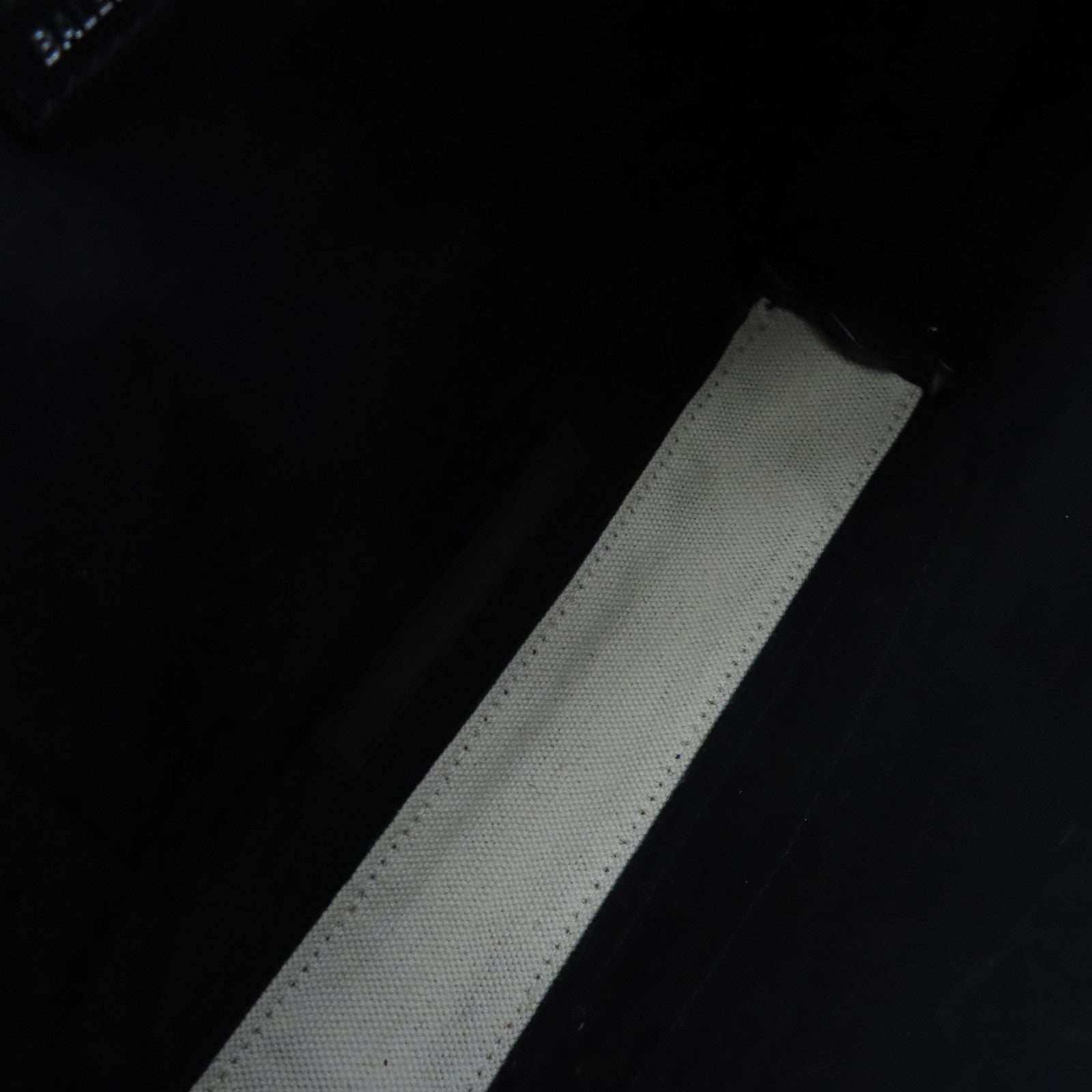 BALENCIAGA 【激減優惠】帆布Cabas XS 2Way Shoulder Bag銀扣手挽肩背兩用袋藍色/米白色