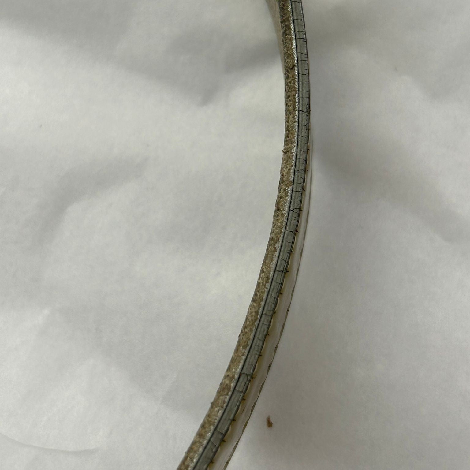 CHANEL 菱格漆皮皮革Boy 25銀扣鏈帶肩背袋金色