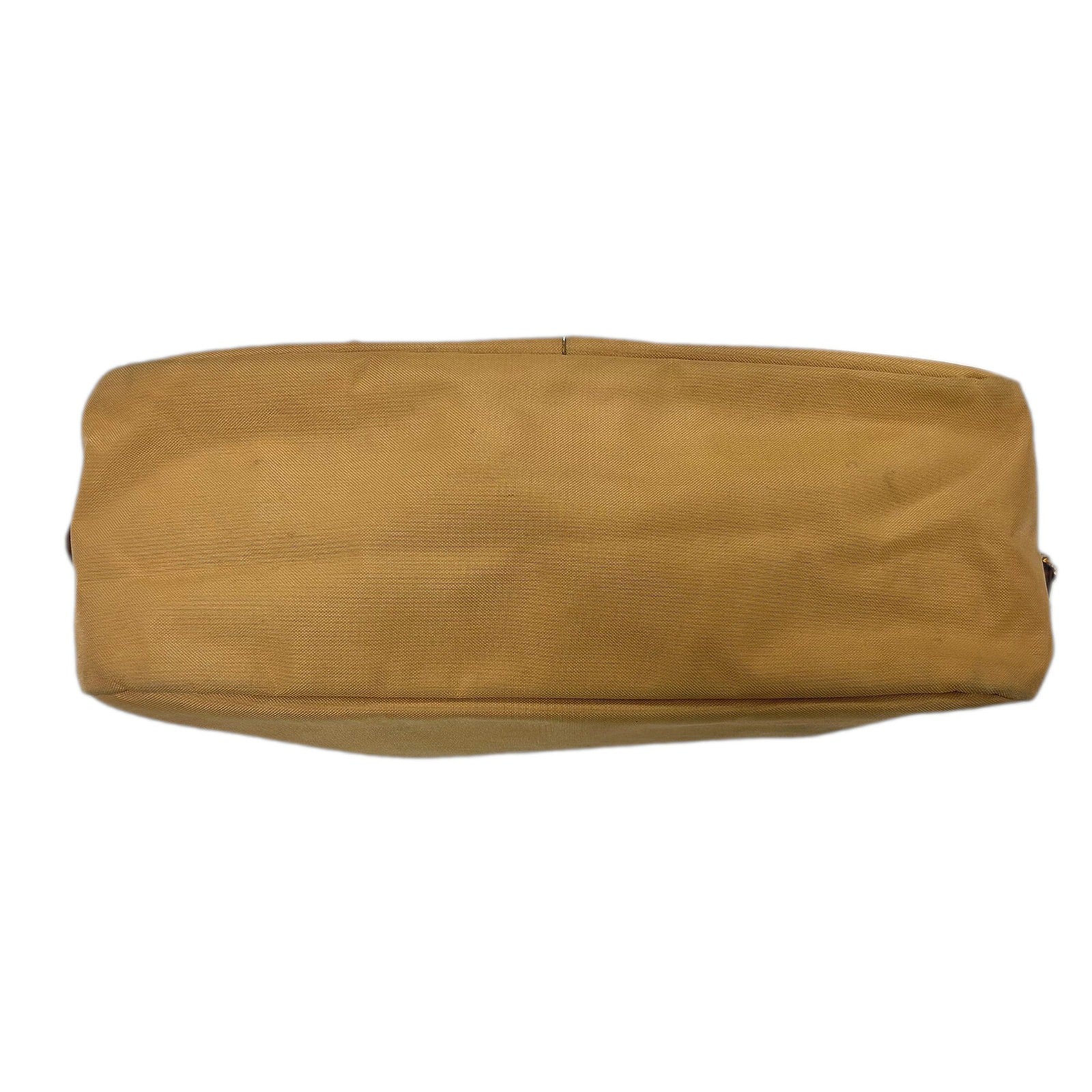 Longchamp 帆布Shoulder Bag金扣肩背袋米色