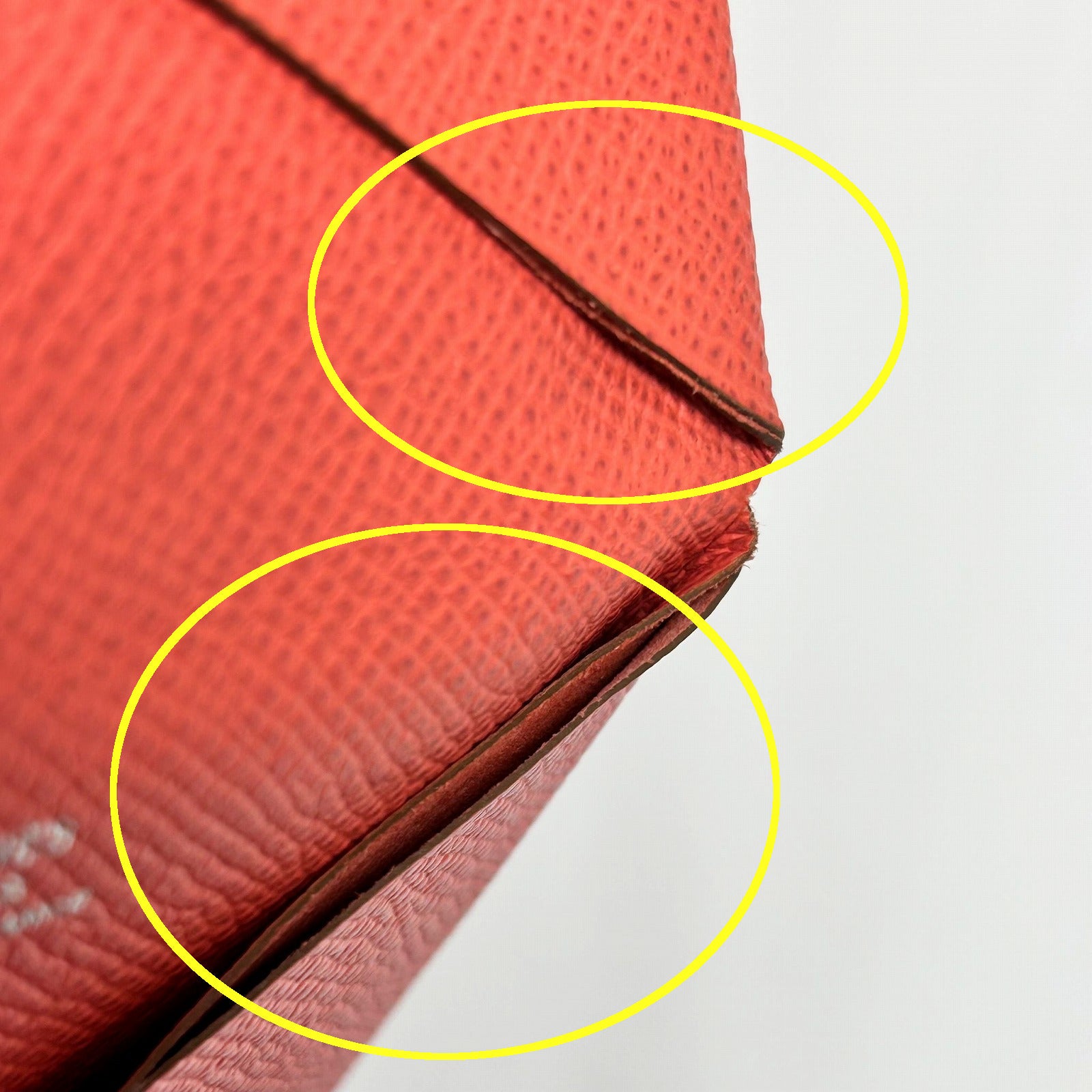 HERMES Epsom皮革Calvi Card Holder銀扣卡片套粉紅色