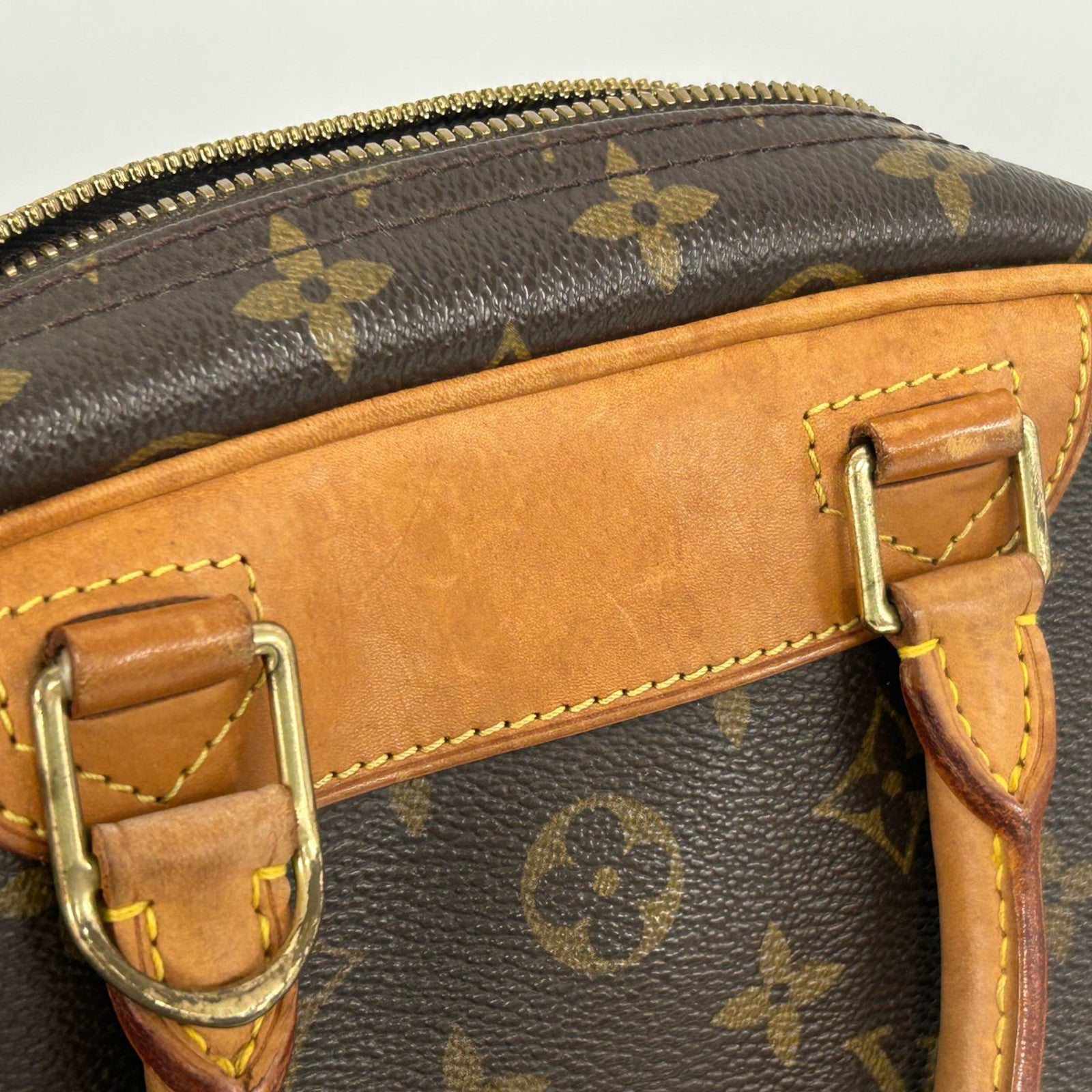 LOUIS VUITTON 【激減優惠】Monogram Trouville金扣手挽袋