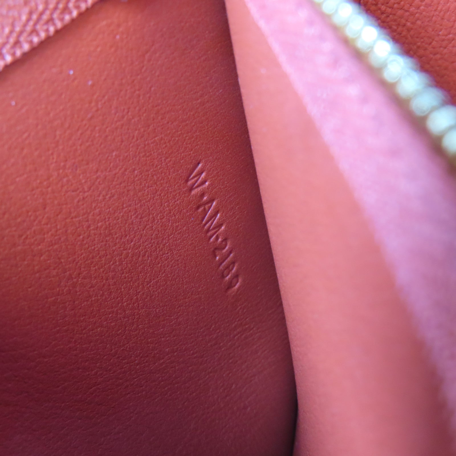 CELINE 【激減優惠】牛皮皮革Shoulder Bag金扣肩背袋啡色/橙紅色