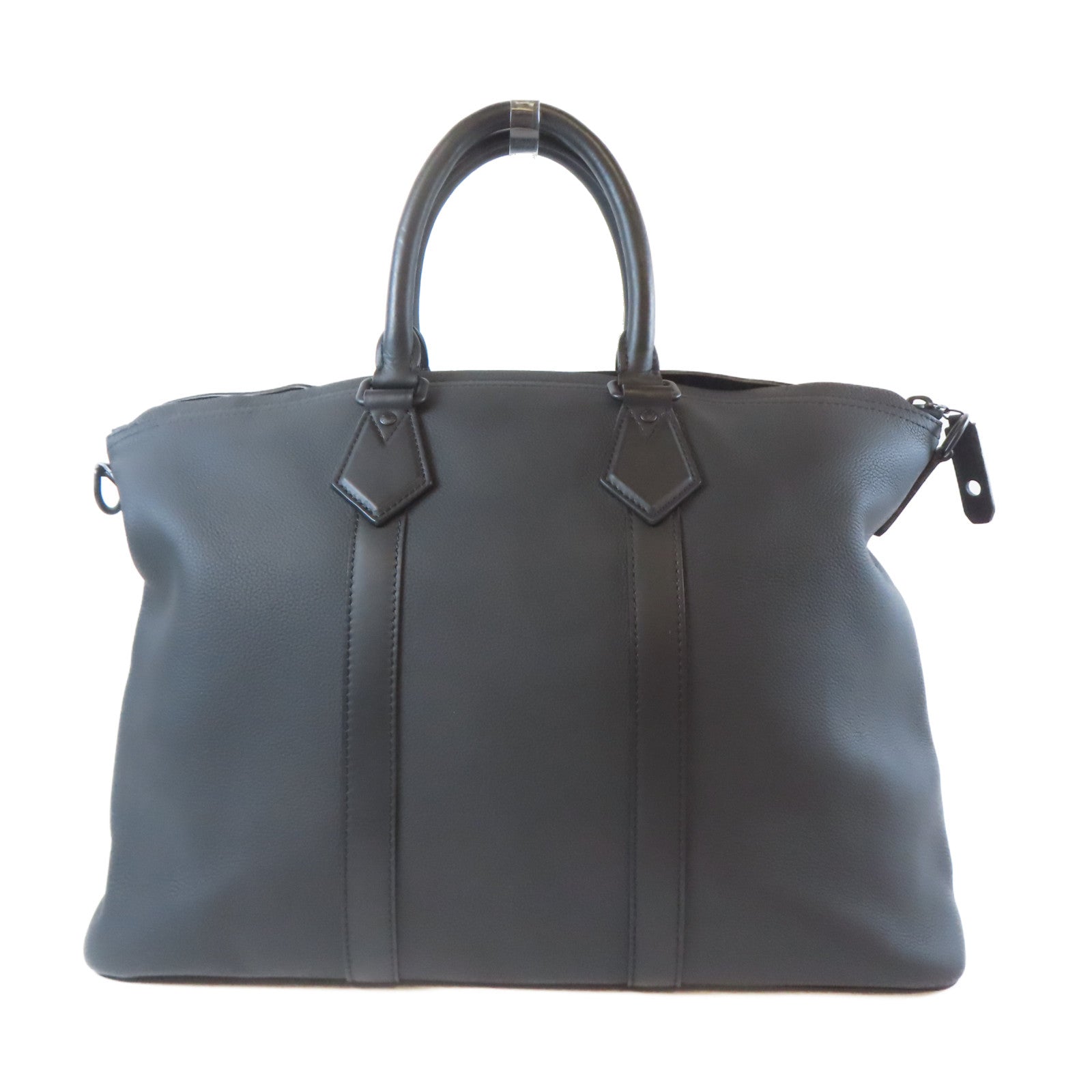 LOUIS VUITTON 【激減優惠】牛皮皮革Lock It黑扣手挽肩背兩用袋黑色