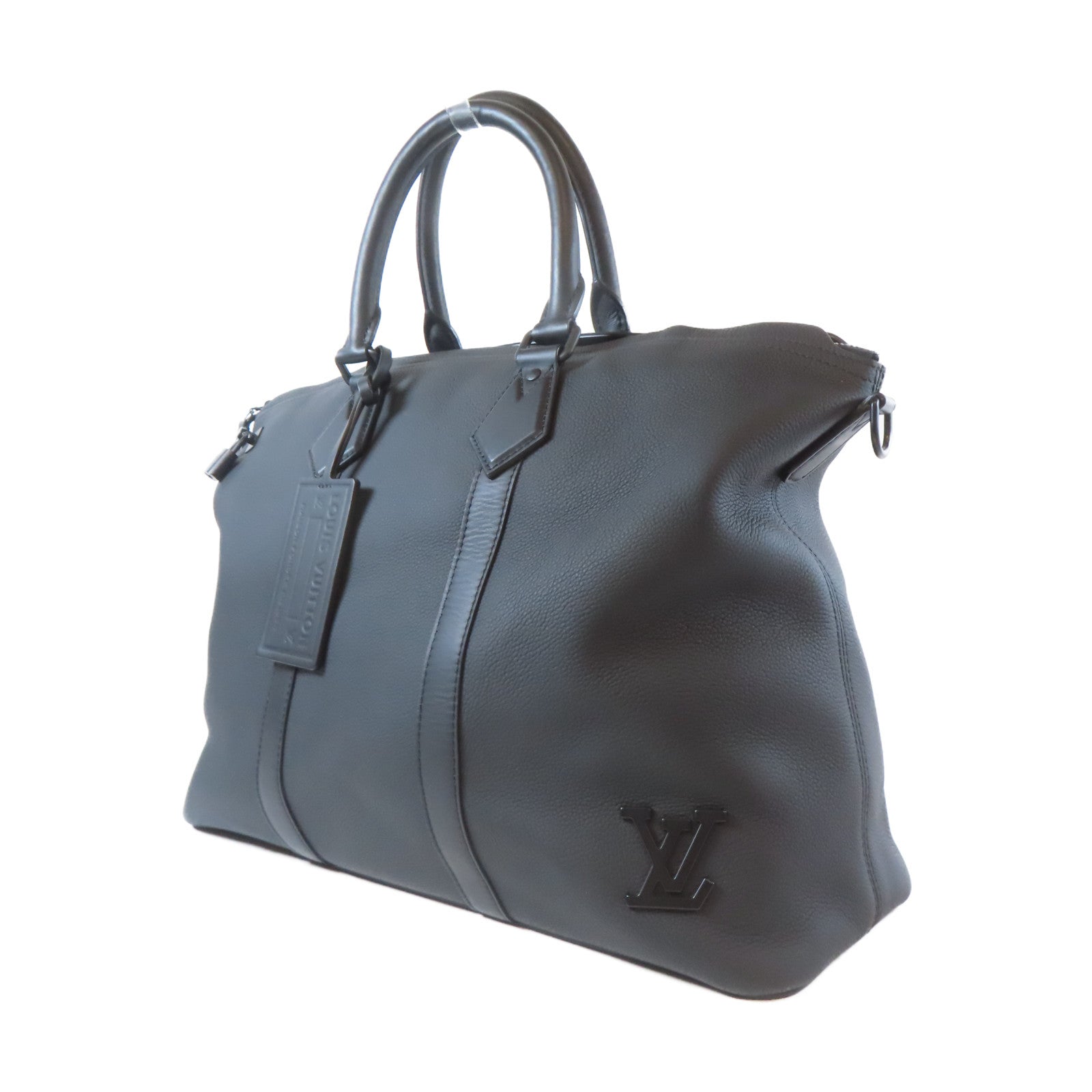 LOUIS VUITTON 【激減優惠】牛皮皮革Lock It黑扣手挽肩背兩用袋黑色