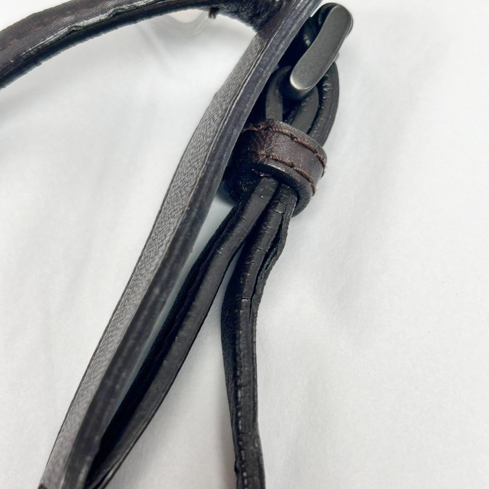 BOTTEGA VENETA 織紋皮革Shoulder Bag肩背袋啡色