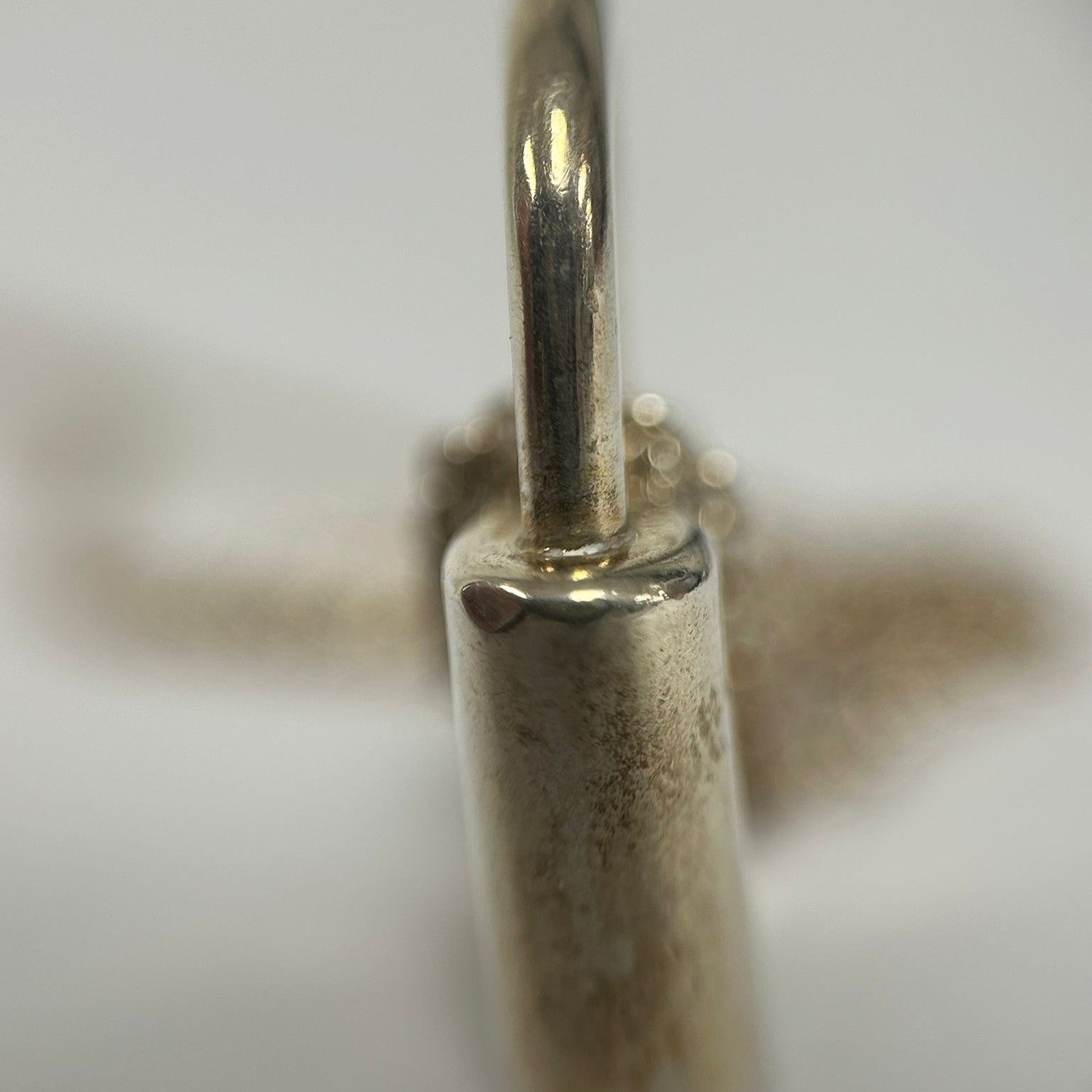 TIFFANY＆CO 925純銀Padlock Necklace銀扣項鏈