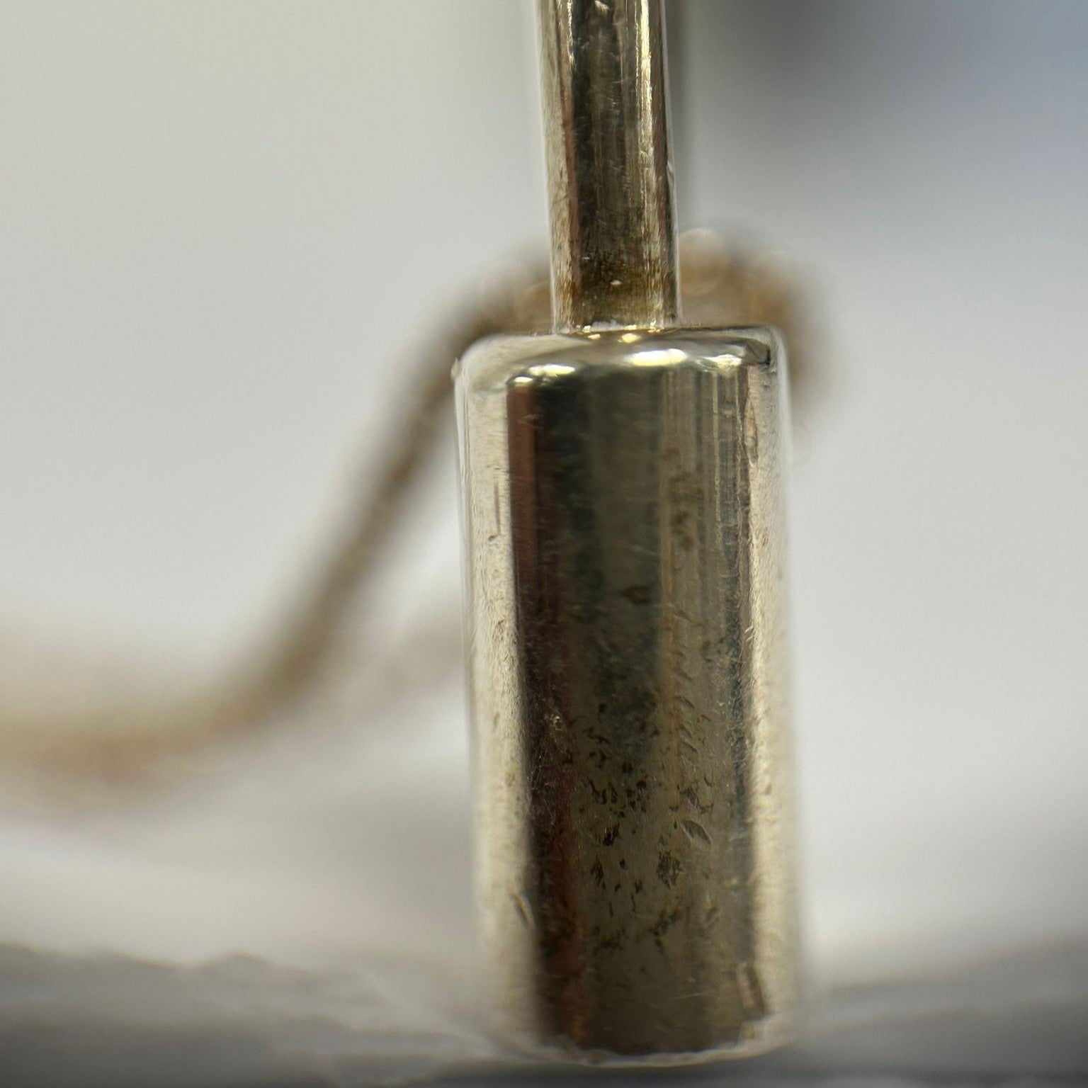 TIFFANY＆CO 925純銀Padlock Necklace銀扣項鏈