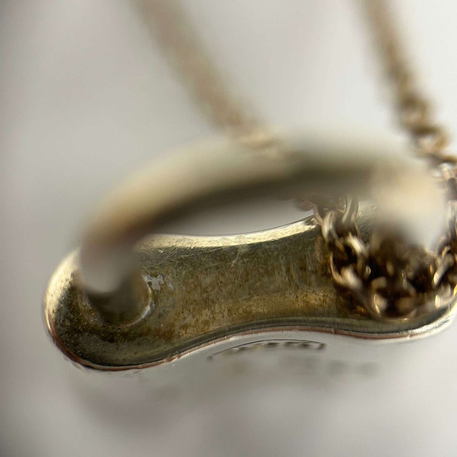 TIFFANY＆CO 925純銀Padlock Necklace銀扣項鏈