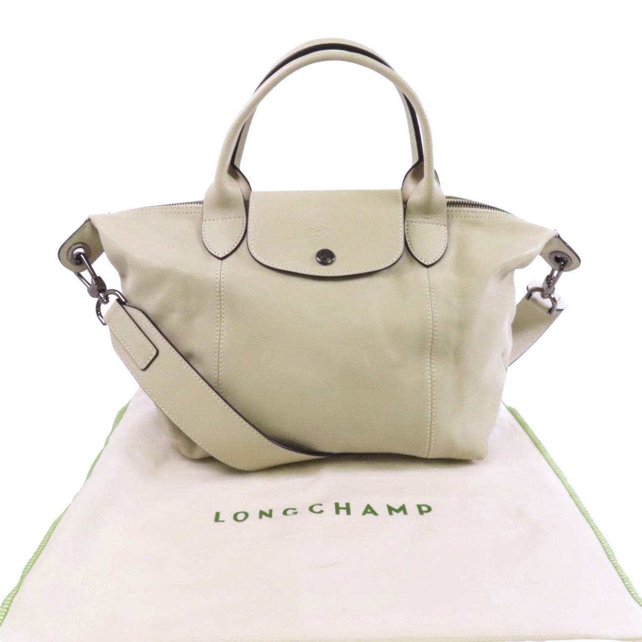Longchamp 羊皮皮革2Way Shoulder Bag肩背袋