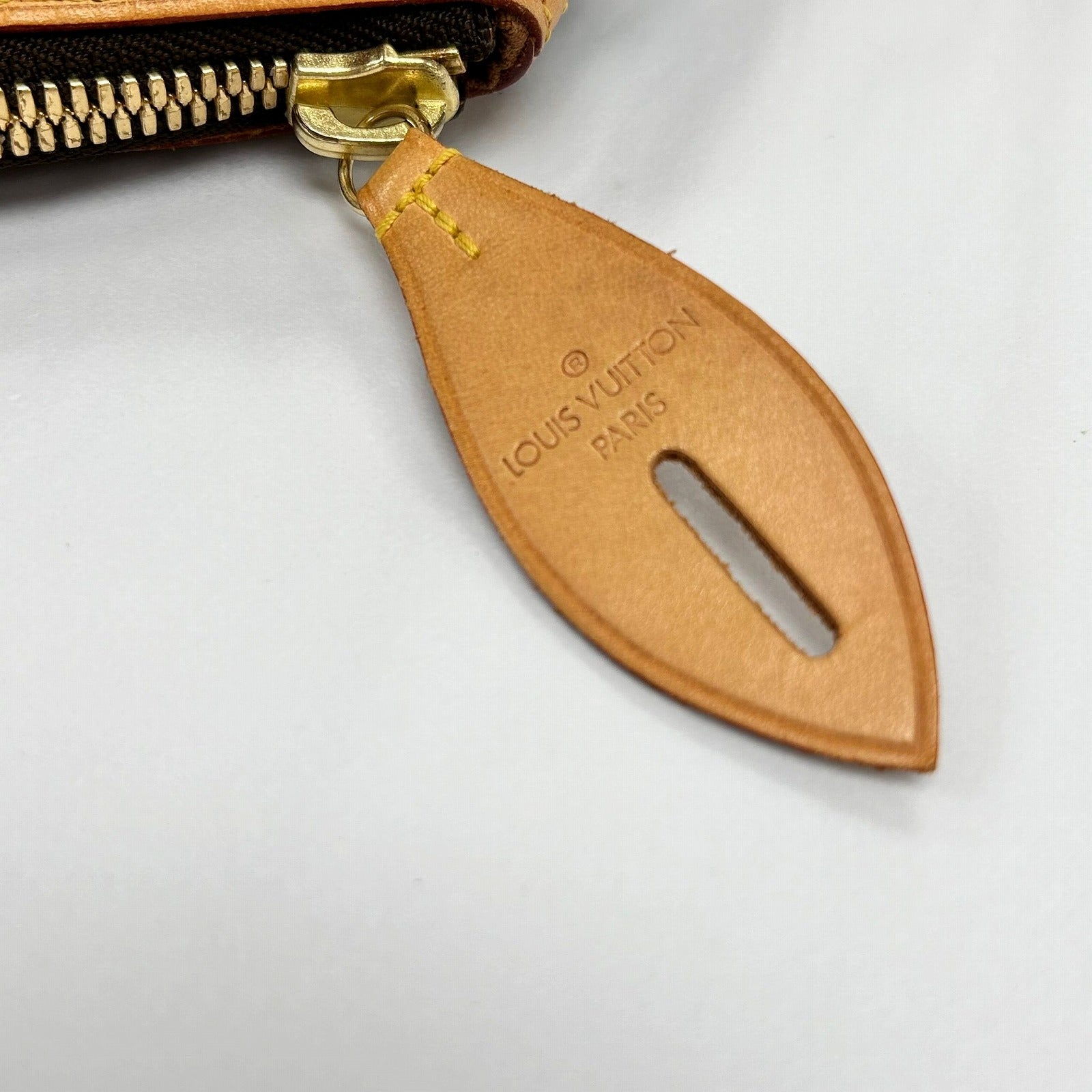 LOUIS VUITTON 【激減優惠】Monogram Lockit Horizontal金扣手挽袋啡色