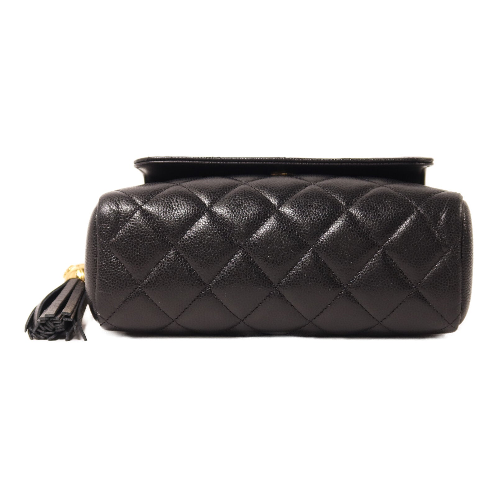 CHANEL 牛皮皮革Mini Camera Bag鏈帶肩背袋