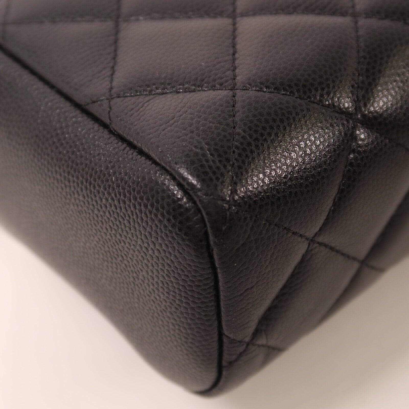 CHANEL 牛皮皮革Mini Camera Bag鏈帶肩背袋