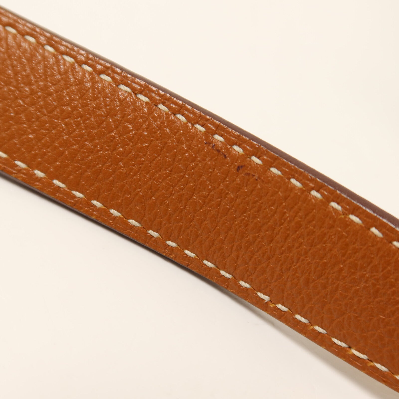 HERMES Evercolor皮革Trim Duo 24肩背袋Gold