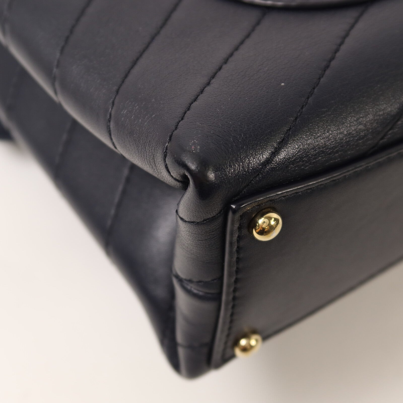 CHANEL 牛皮皮革Chain Shoulder鏈帶手挽肩背兩用袋
