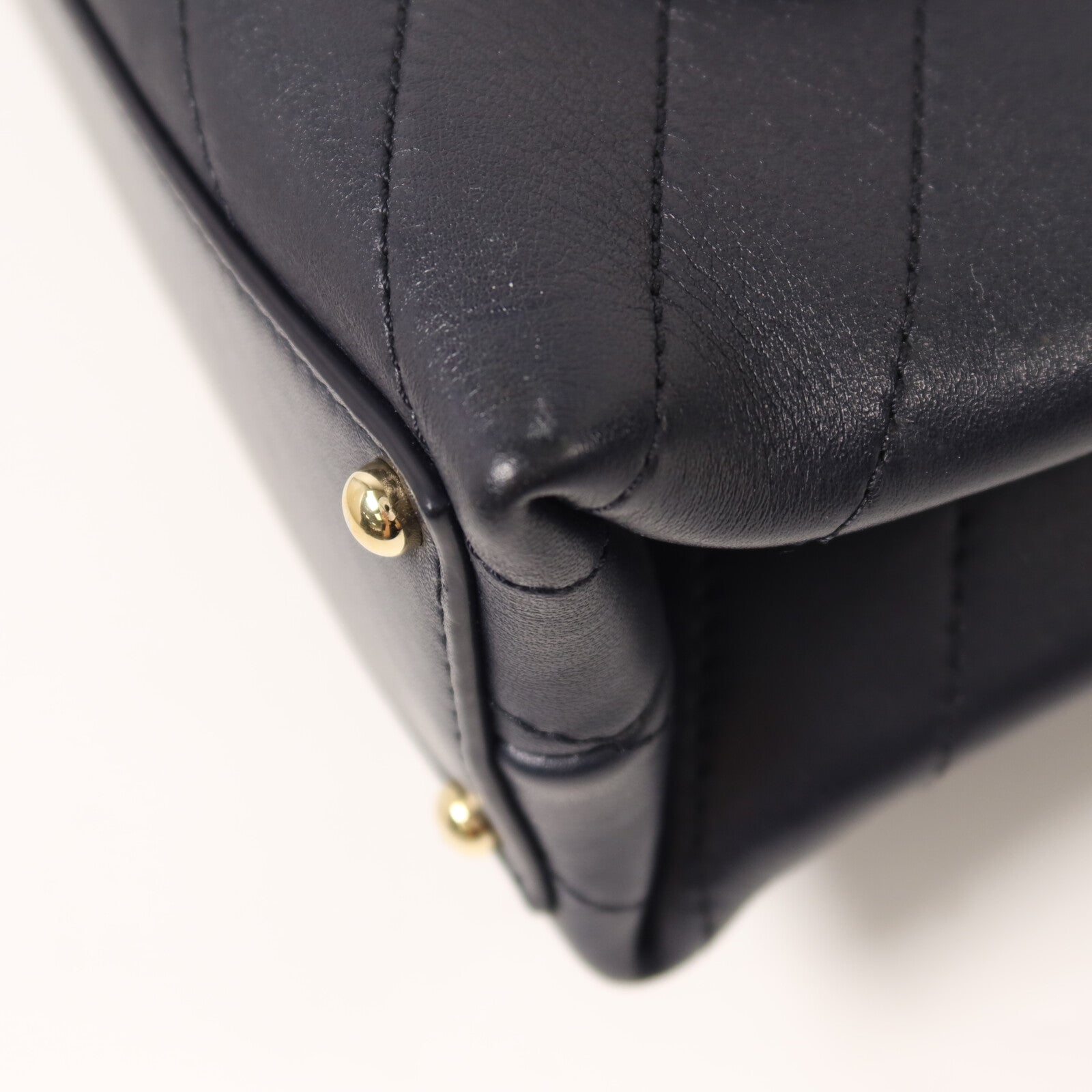 CHANEL 牛皮皮革Chain Shoulder鏈帶手挽肩背兩用袋