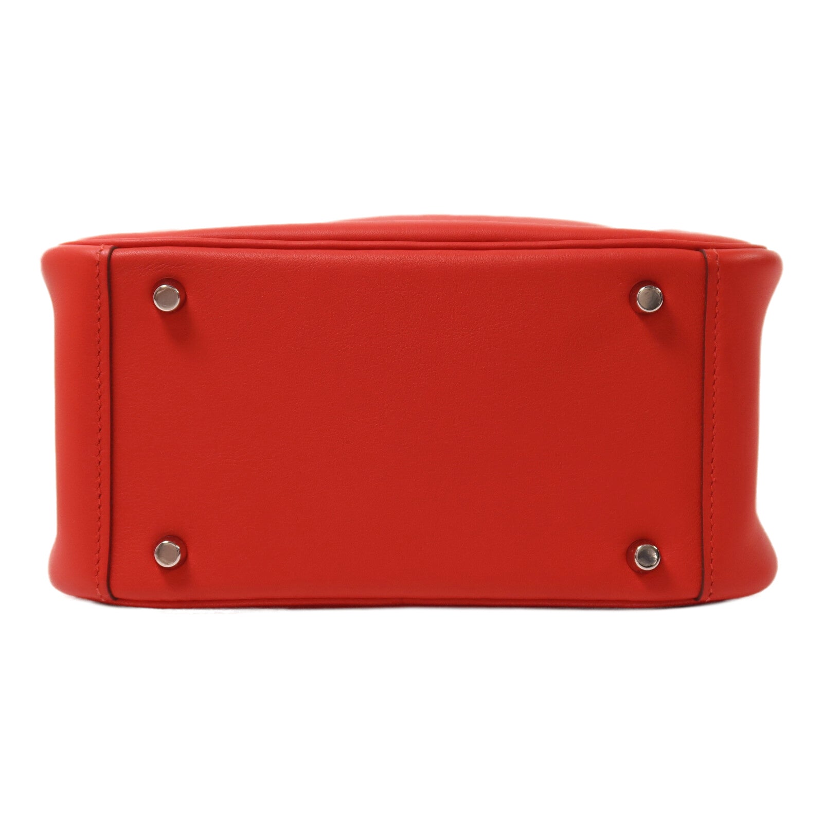 HERMES Swift皮革Mini Lindy手挽肩背兩用袋Rouge de Coeur