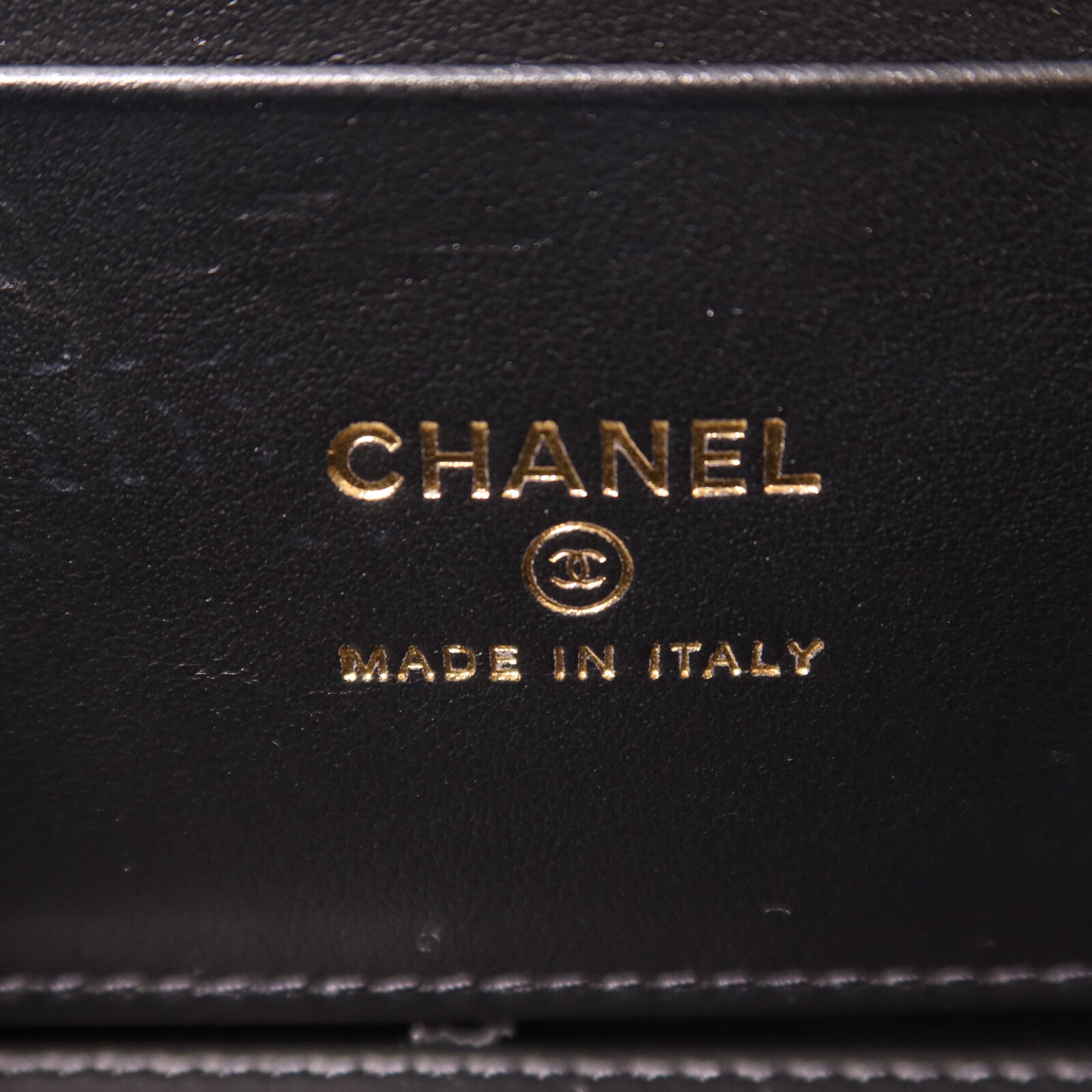 CHANEL 牛皮皮革Vanity Case Top Handle鏈帶手挽肩背兩用袋