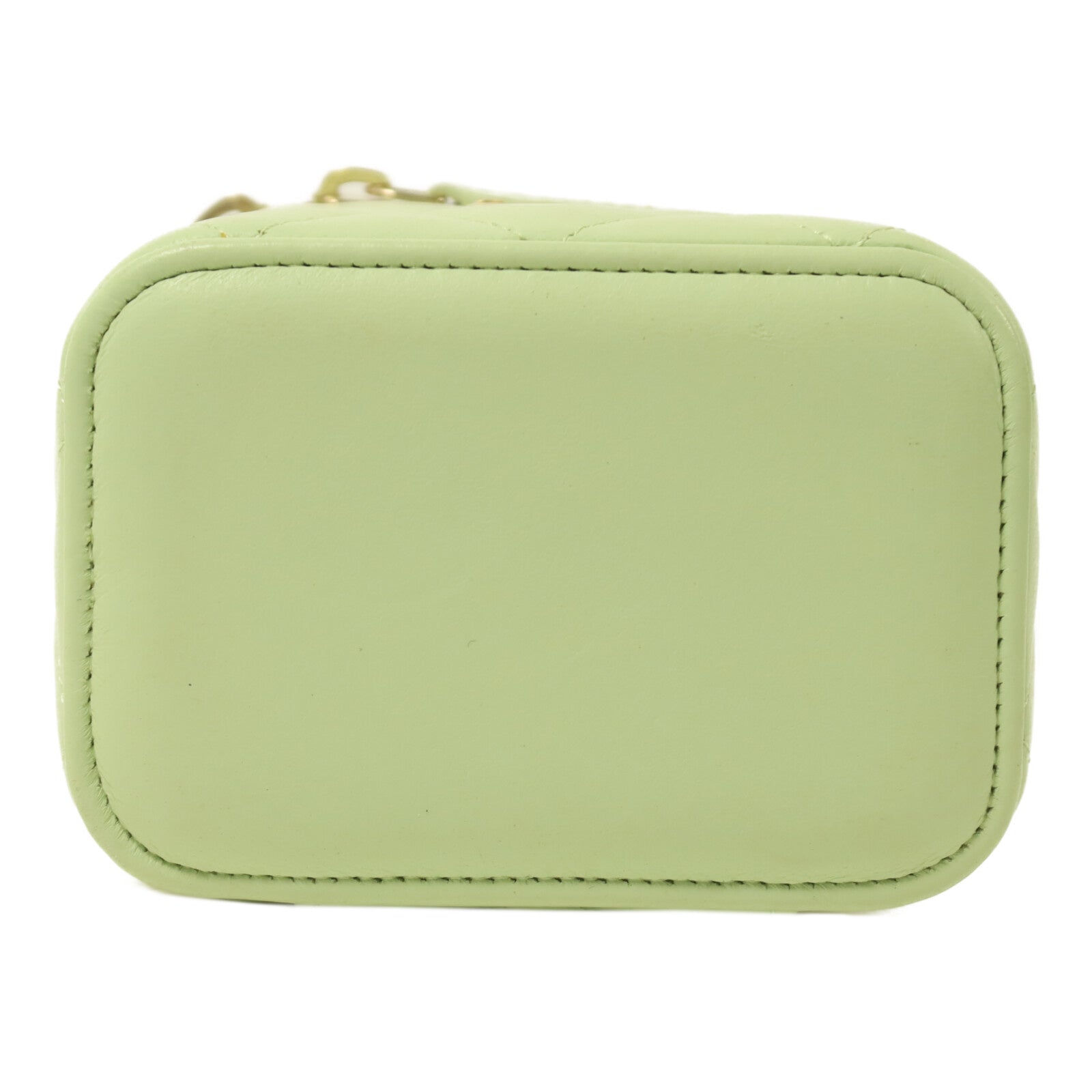 CHANEL 羊皮皮革Vanity Case Gold Ball鏈帶肩背袋