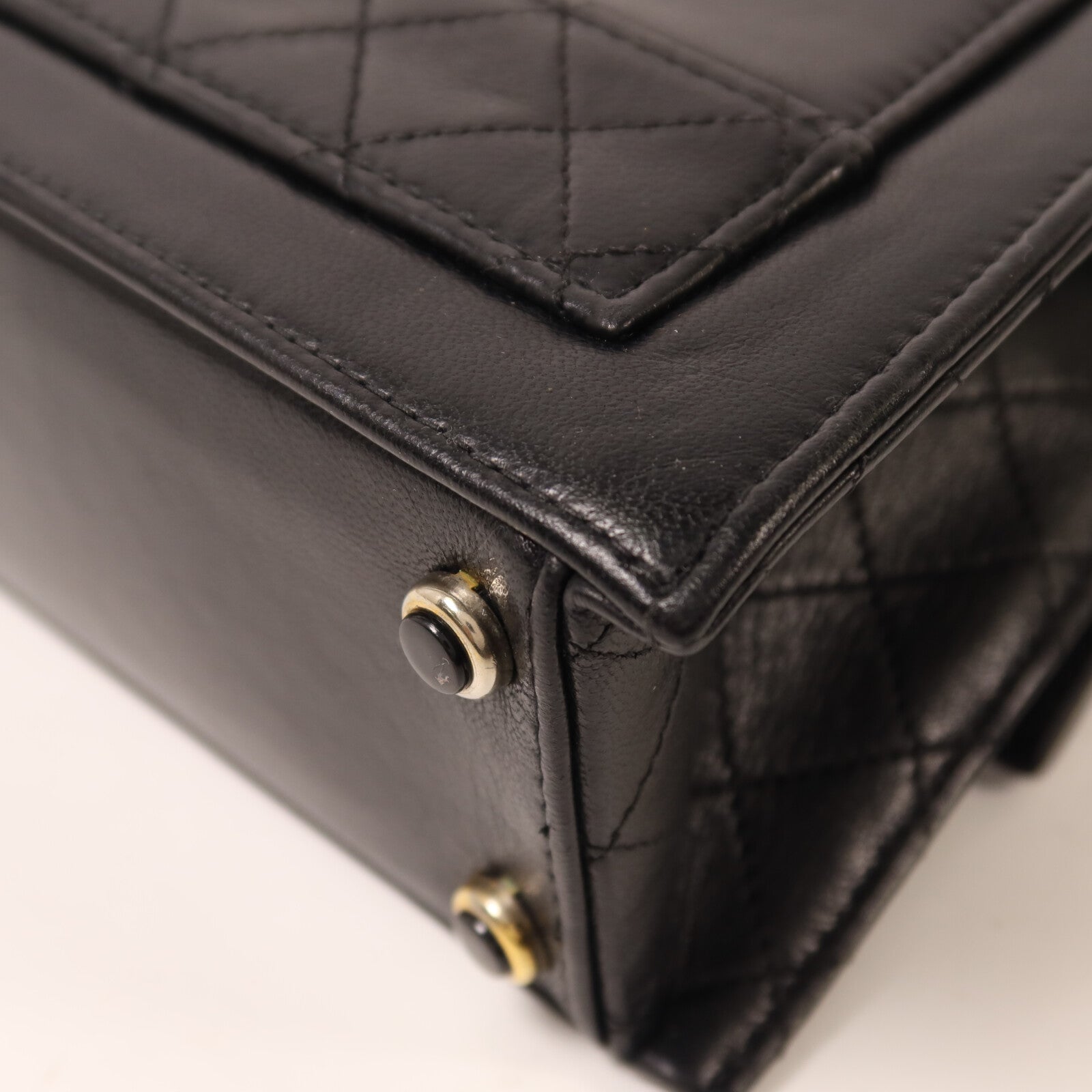 CHANEL 牛皮皮革Vintage Shoulder Bag鏈帶肩背袋