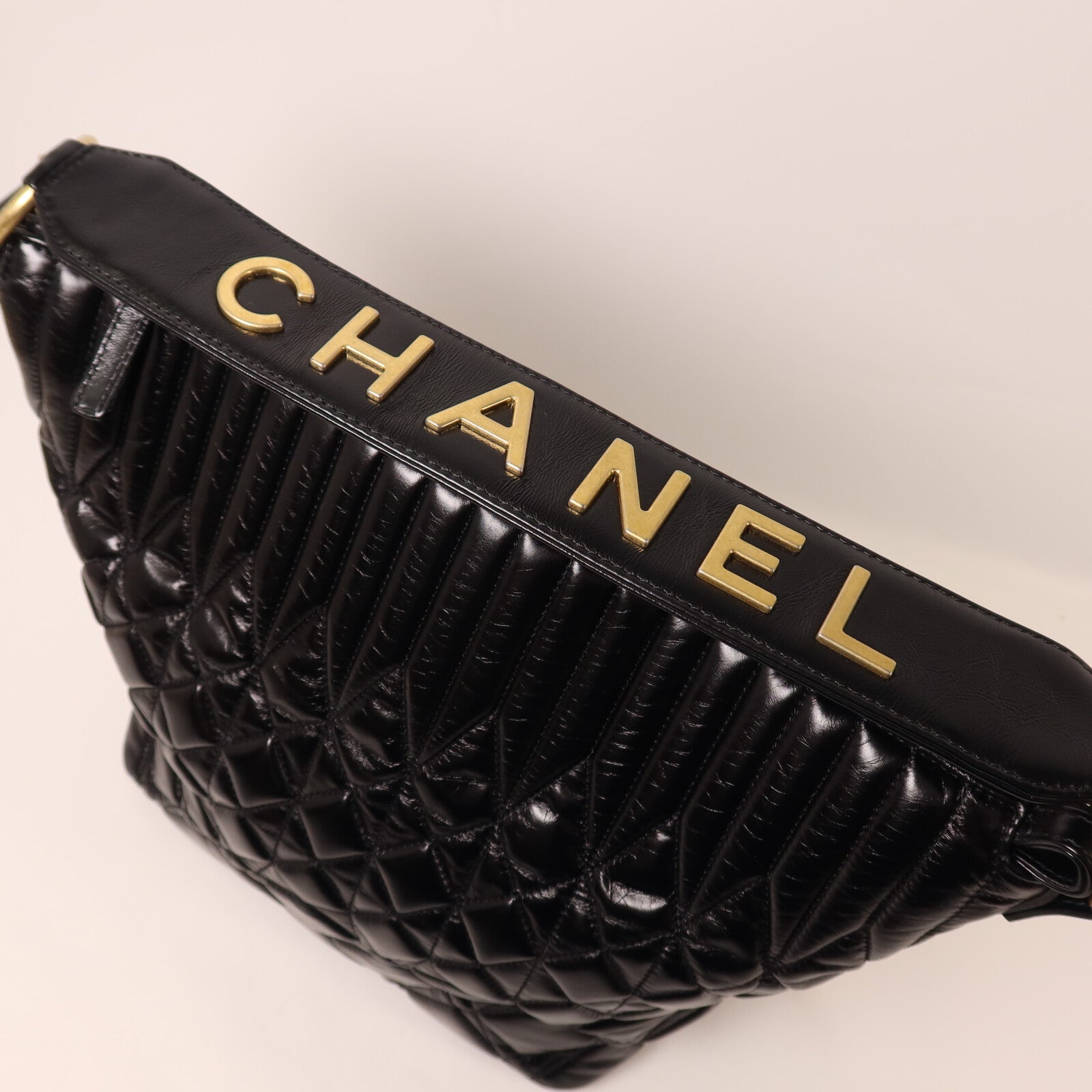 CHANEL 牛皮皮革Chain Shoulder鏈帶手挽肩背兩用袋
