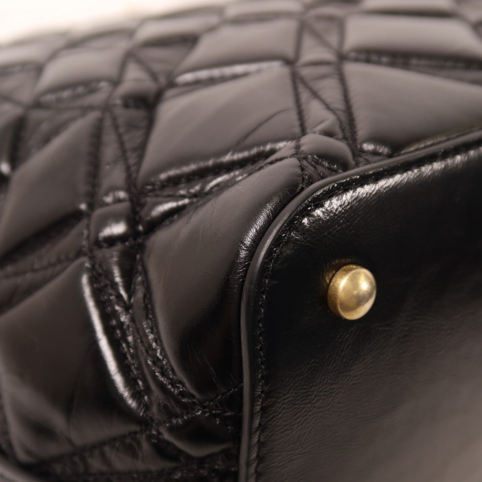 CHANEL 牛皮皮革Chain Shoulder鏈帶手挽肩背兩用袋