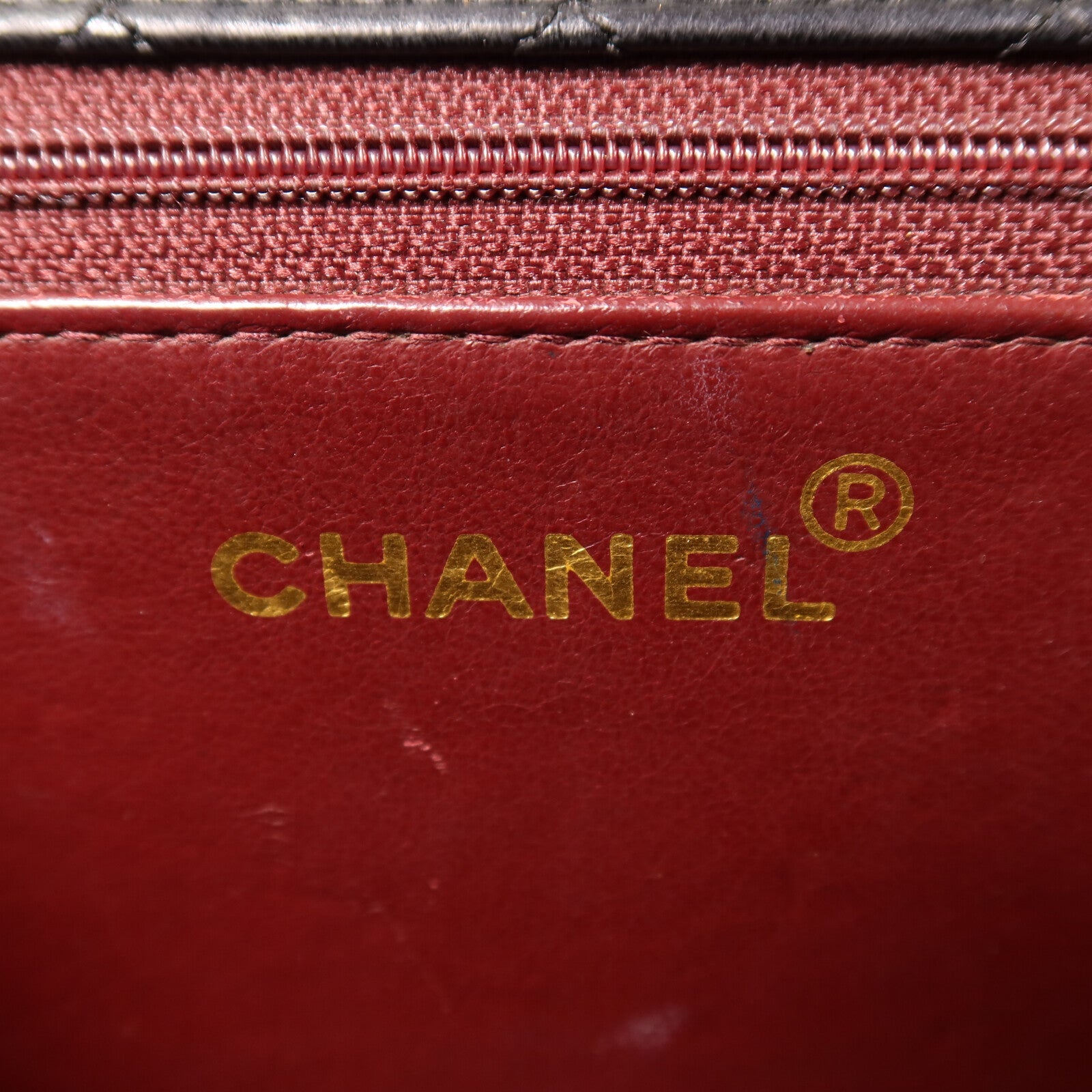CHANEL 牛皮皮革Vintage Shoulder Bag鏈帶肩背袋
