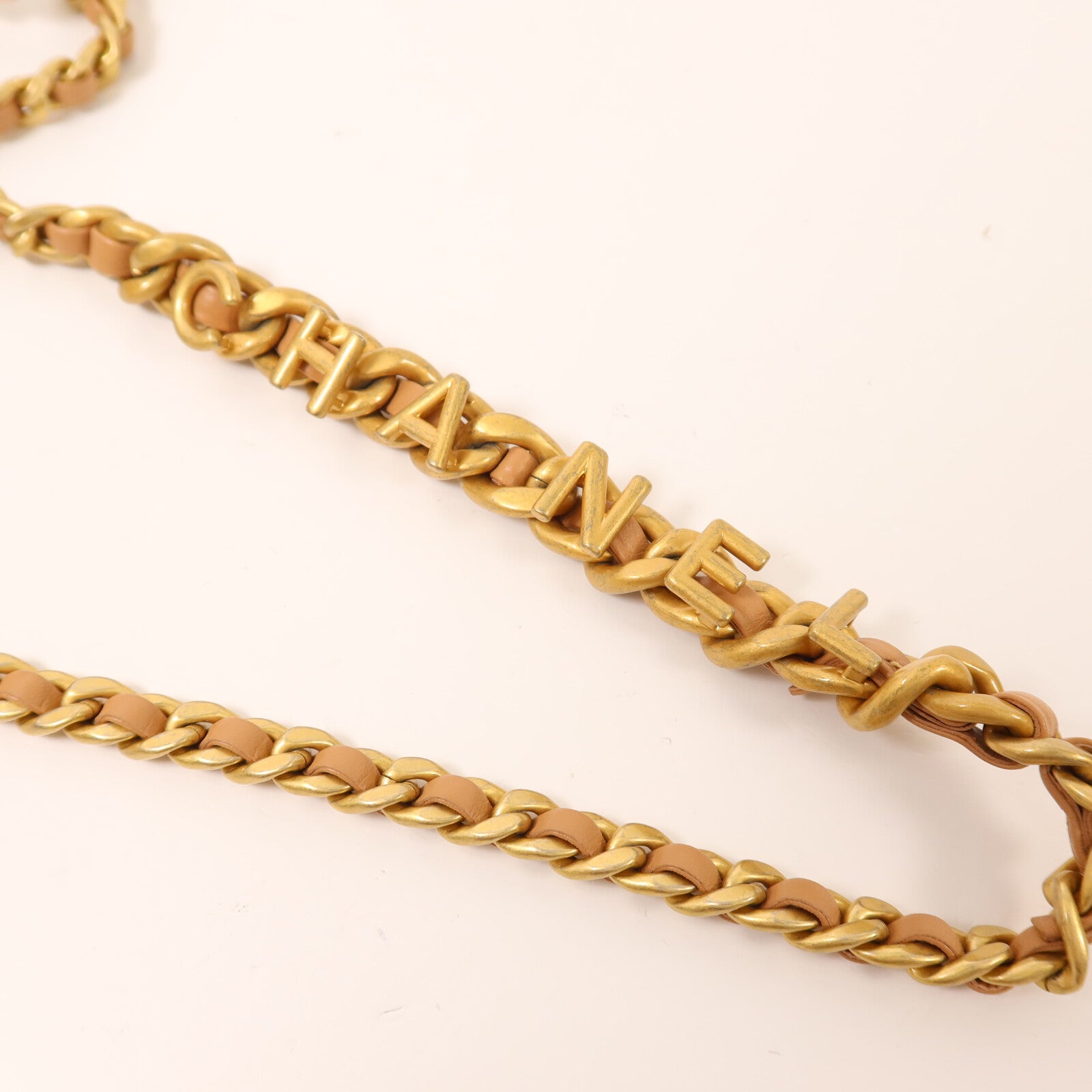CHANEL 羊皮皮革Chain Shoulder鏈帶肩背袋