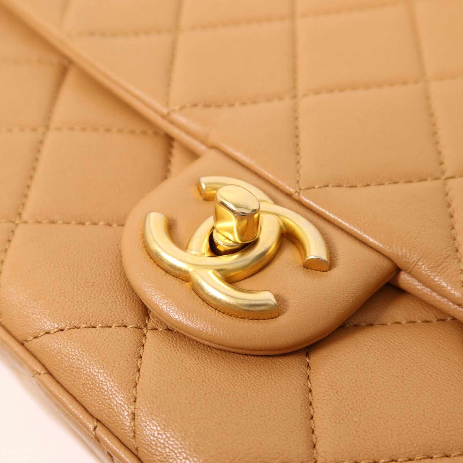 CHANEL 羊皮皮革Chain Shoulder鏈帶肩背袋