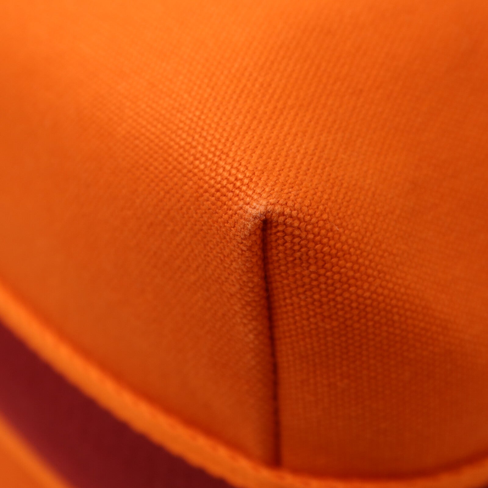 HERMES 帆布Bride a Brac GM手挽袋Orange