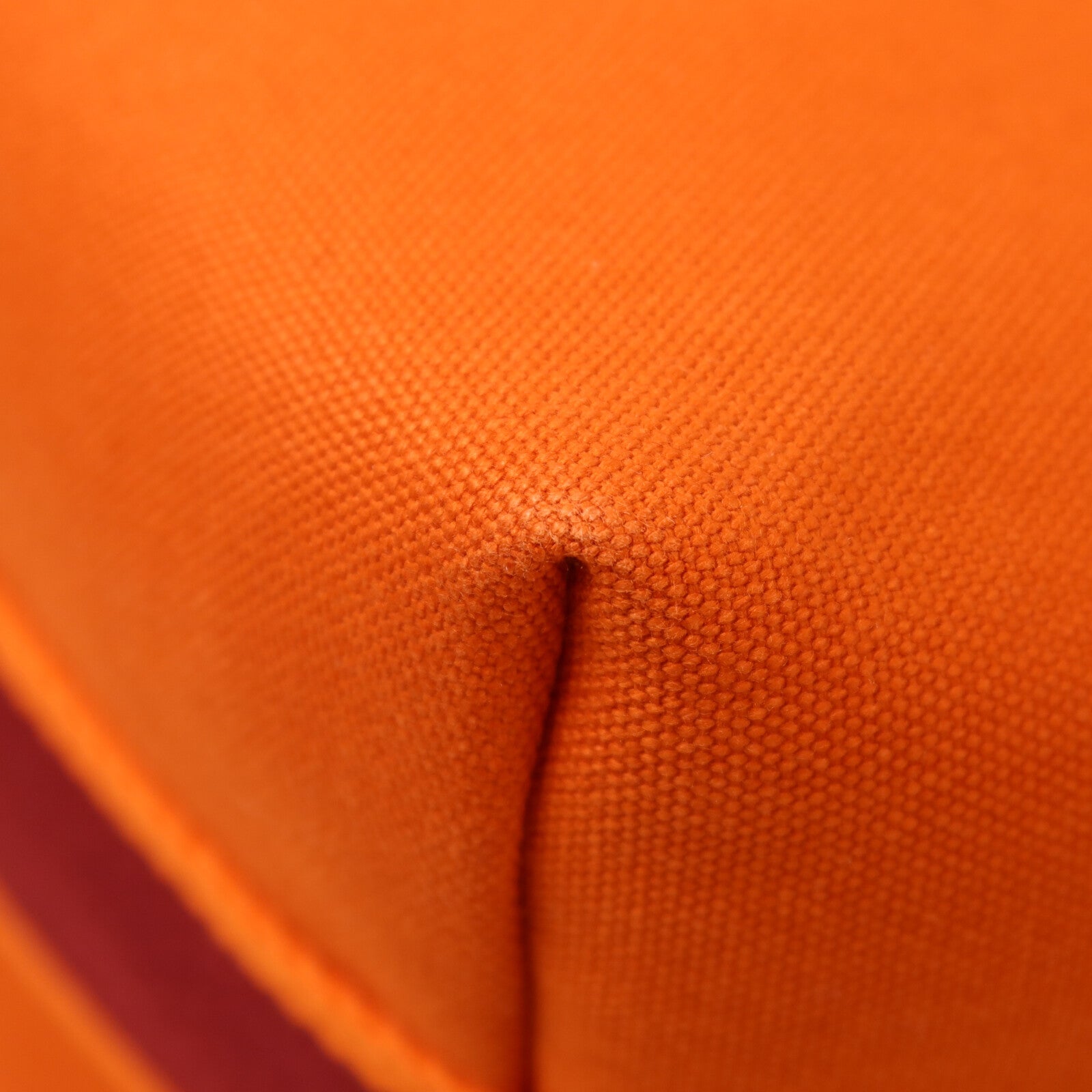 HERMES 帆布Bride a Brac GM手挽袋Orange