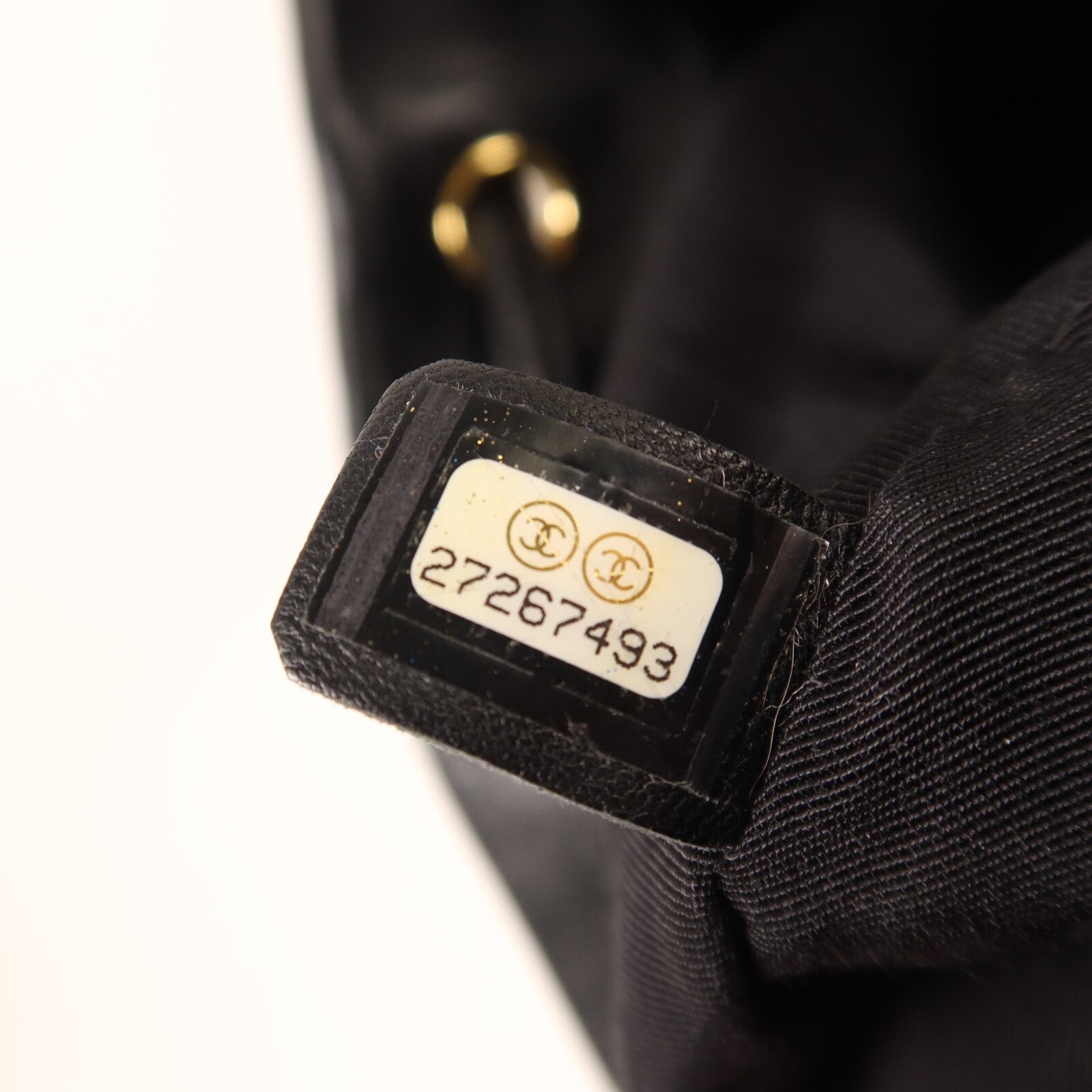 CHANEL 羊皮皮革Backpack鏈帶背包