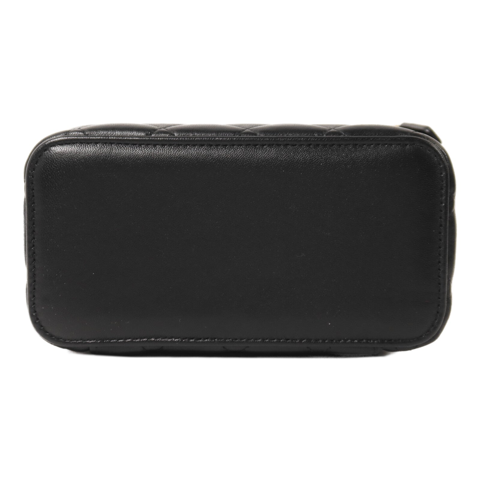 CHANEL 羊皮皮革Top Handle Vanity Case鏈帶手挽肩背兩用袋