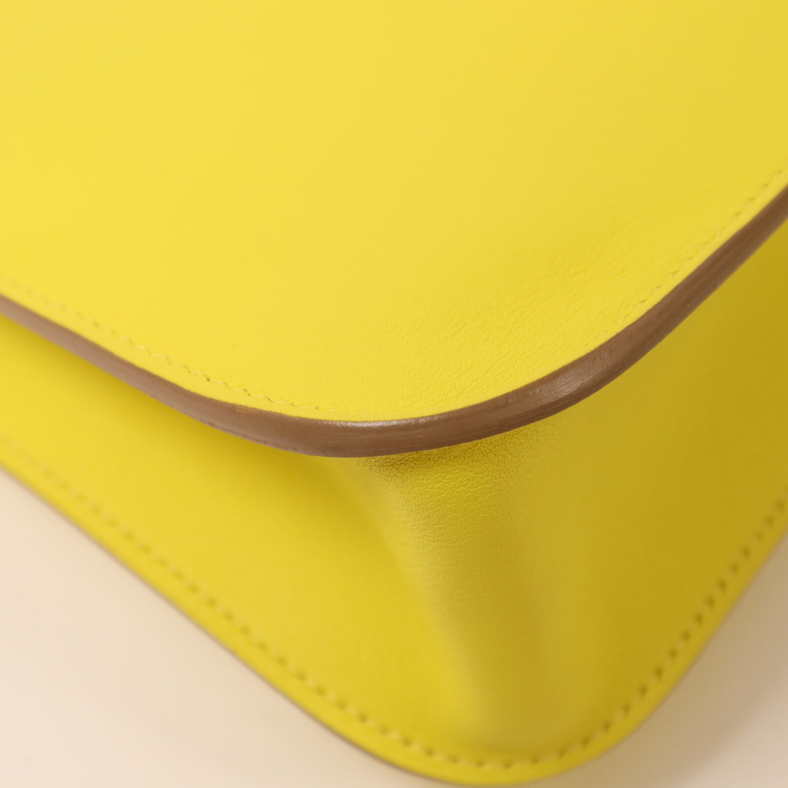 HERMES Swift皮革Mini Halzan手挽肩背兩用袋Lime