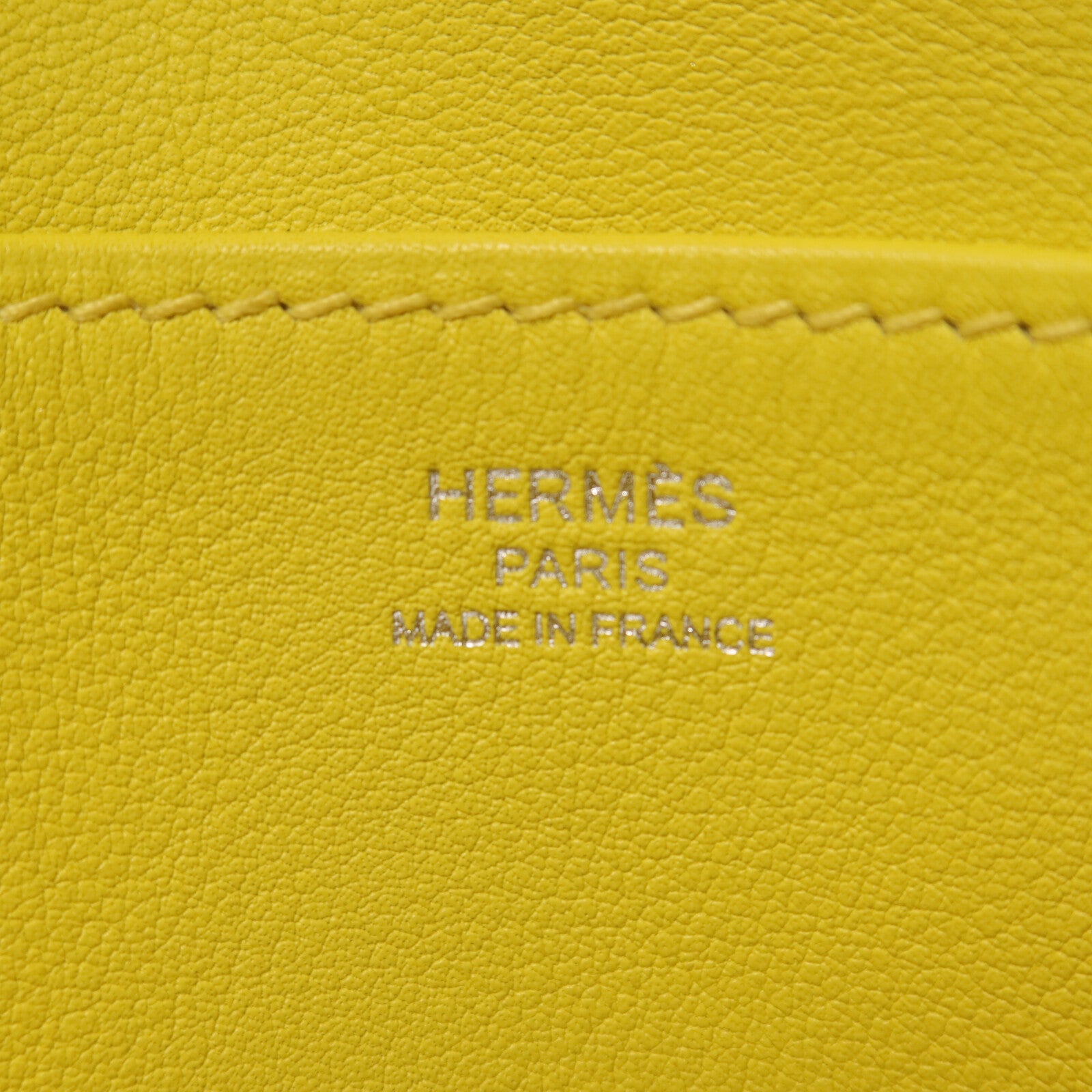 HERMES Swift皮革Mini Halzan手挽肩背兩用袋Lime