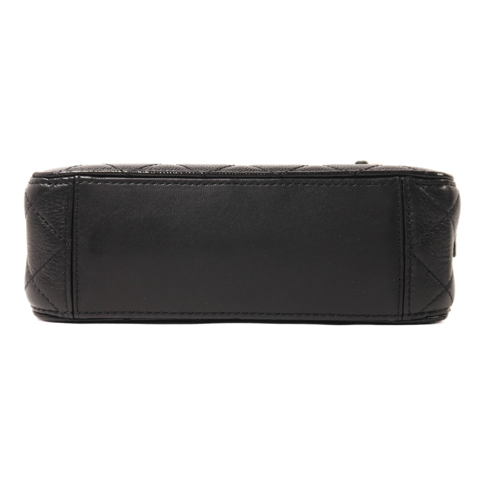 CHANEL 牛皮皮革Camera Bag鏈帶肩背袋
