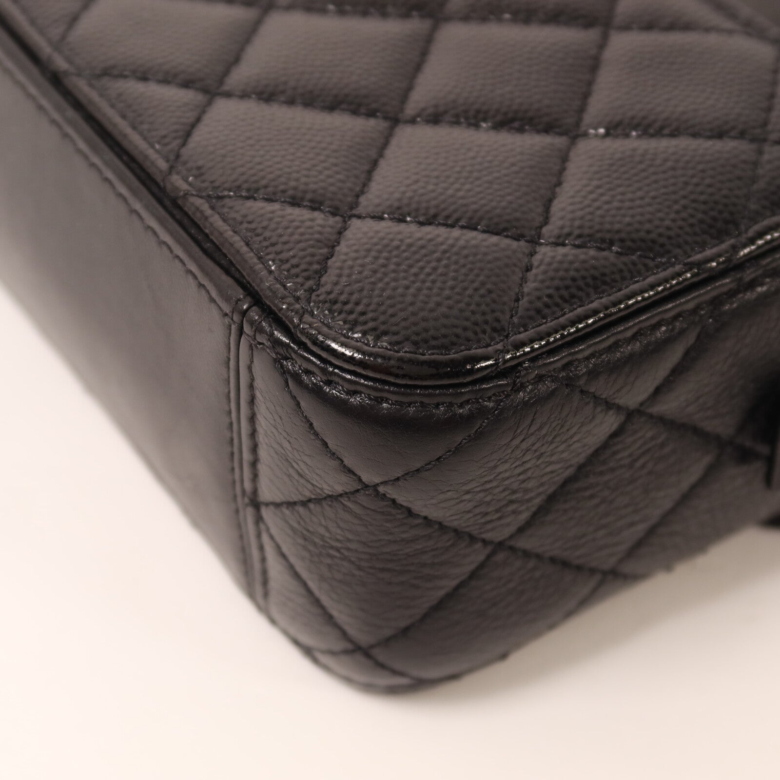 CHANEL 牛皮皮革Camera Bag鏈帶肩背袋