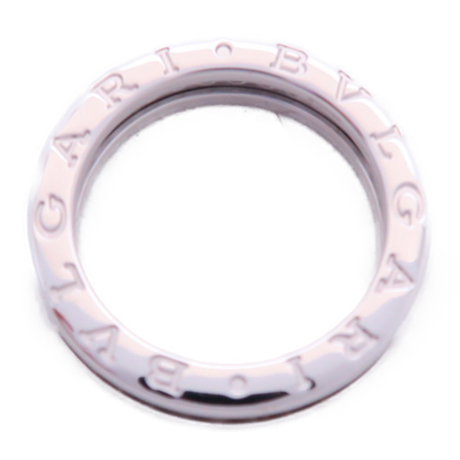 BVLGARI 【激減優惠】18K白金B-Zero1 Diamond Band Ring戒指Bvlgari#52/US#5.75