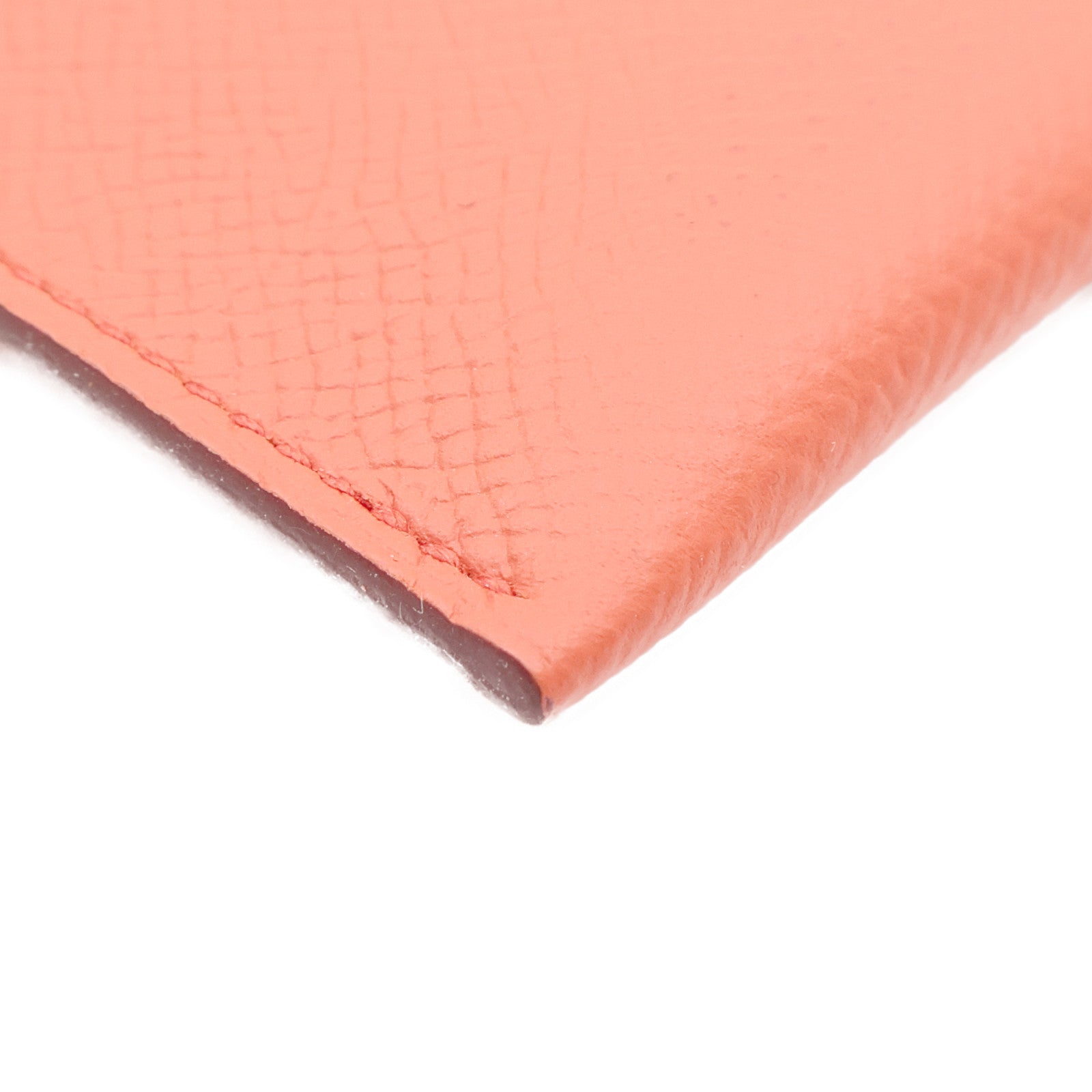 HERMES Epsom皮革Passant銀扣長錢包