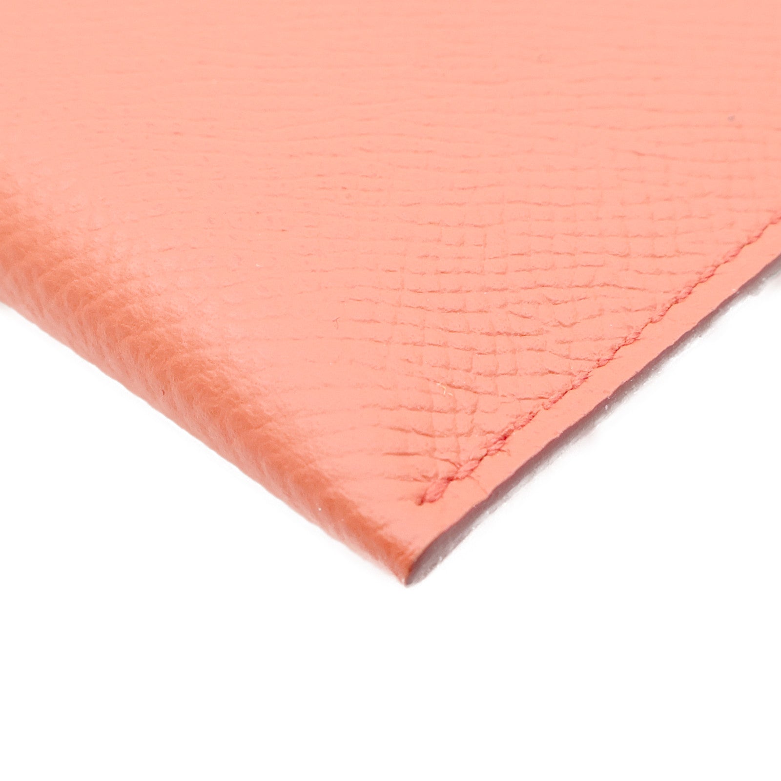 HERMES Epsom皮革Passant銀扣長錢包